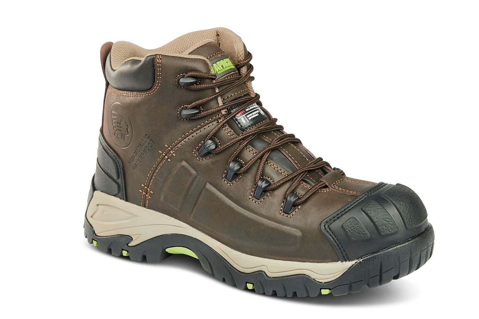 Apache Workwear Neptune Waterproof Hiker Boots Apache - Brown - Customisable Boots
