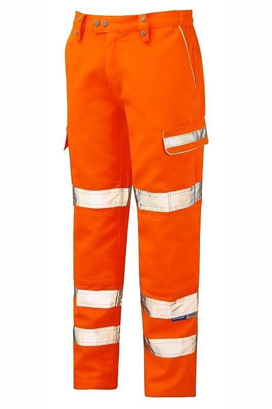 Pulsar Hi Vis Orange Combat Trousers PR336 - Orange - Customisable Trousers