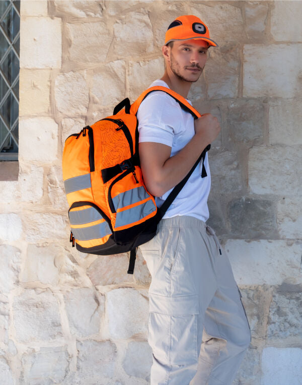 Shugon London Hi Vis Backpack sh7702 - - Customisable Bags