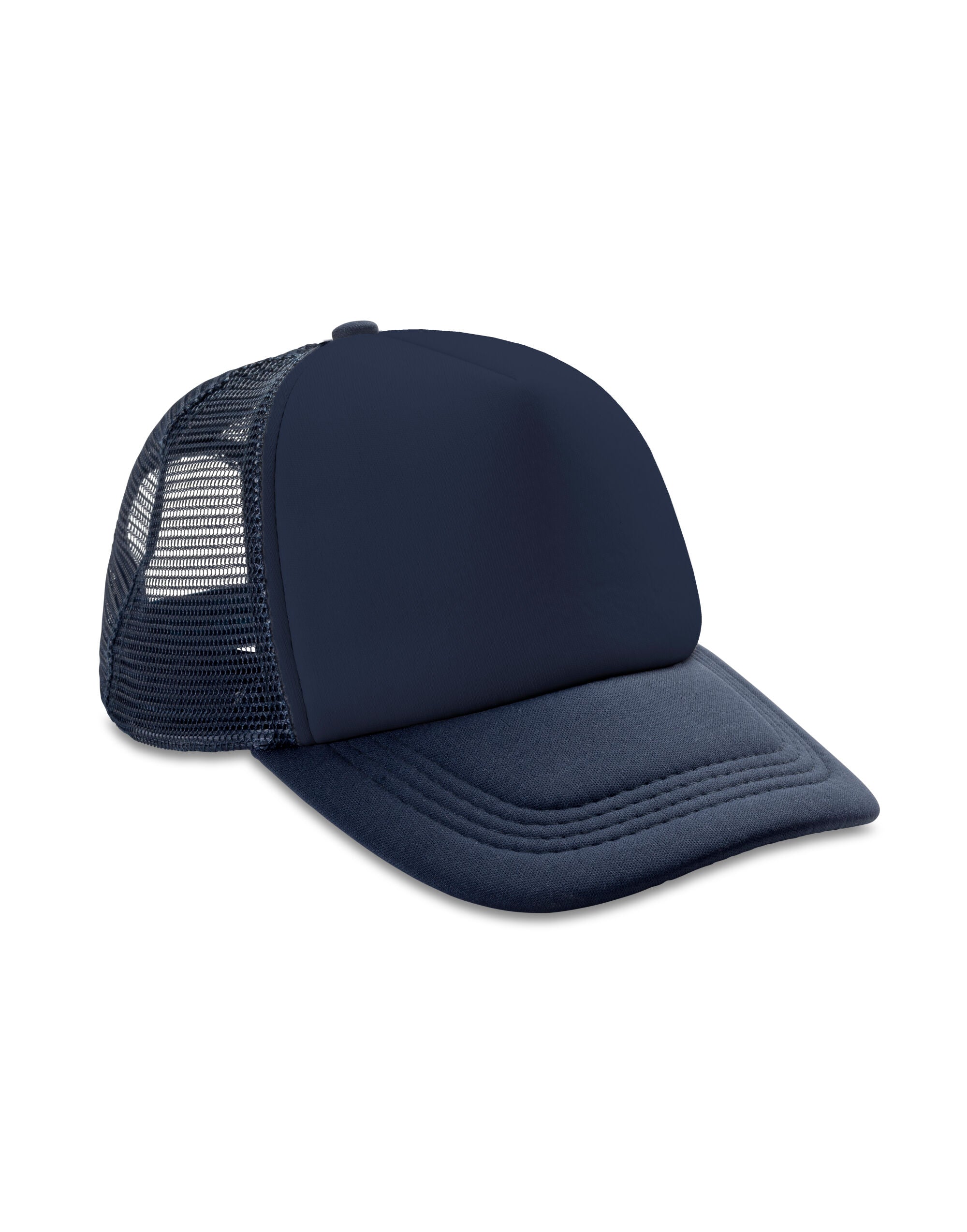 Result Headwear Detroit 12 Mesh Trucker rc089x - Navy O S - Customisable Caps