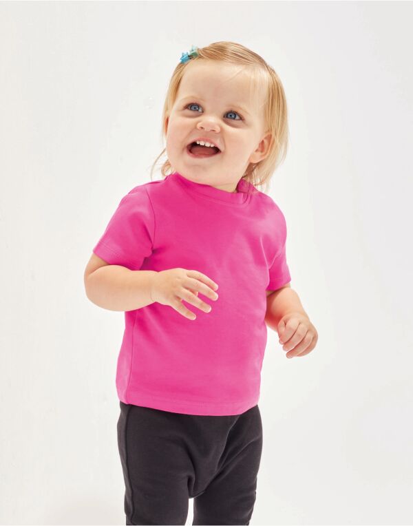Babybugz Baby T bz02 - Organic Natural 03-06 Months - Customisable Babywear