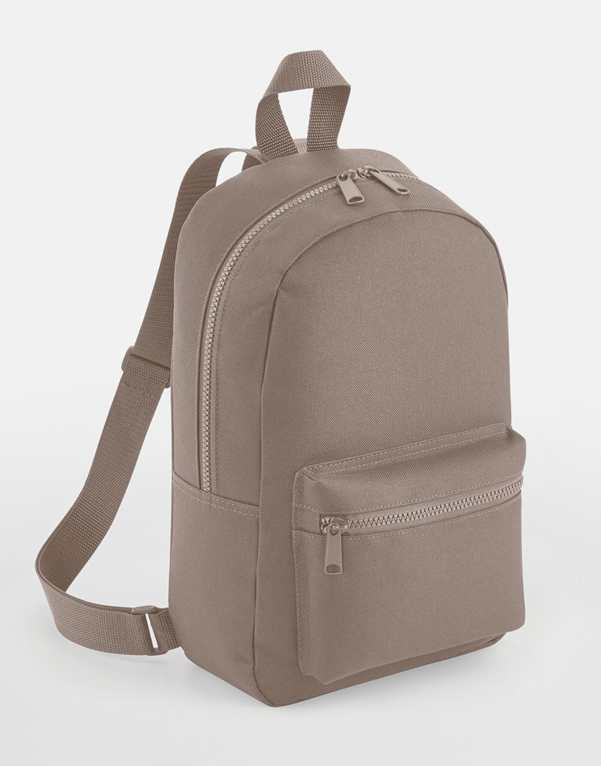 Bagbase Mini Essential Fashion Backpack BG153 - Mushroom O S - Customisable Bags