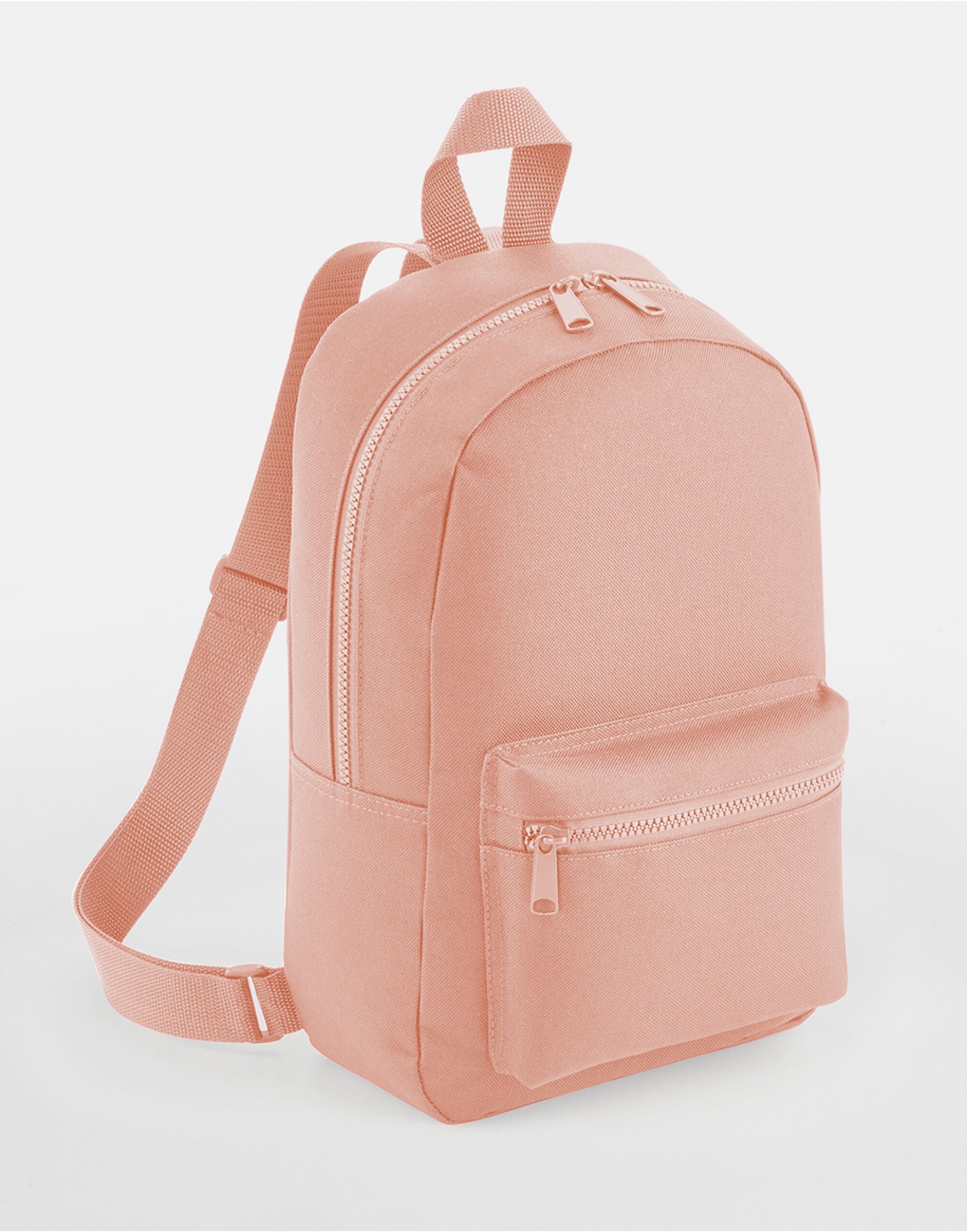 Bagbase Mini Essential Fashion Backpack BG153 - Peach O S - Customisable Bags