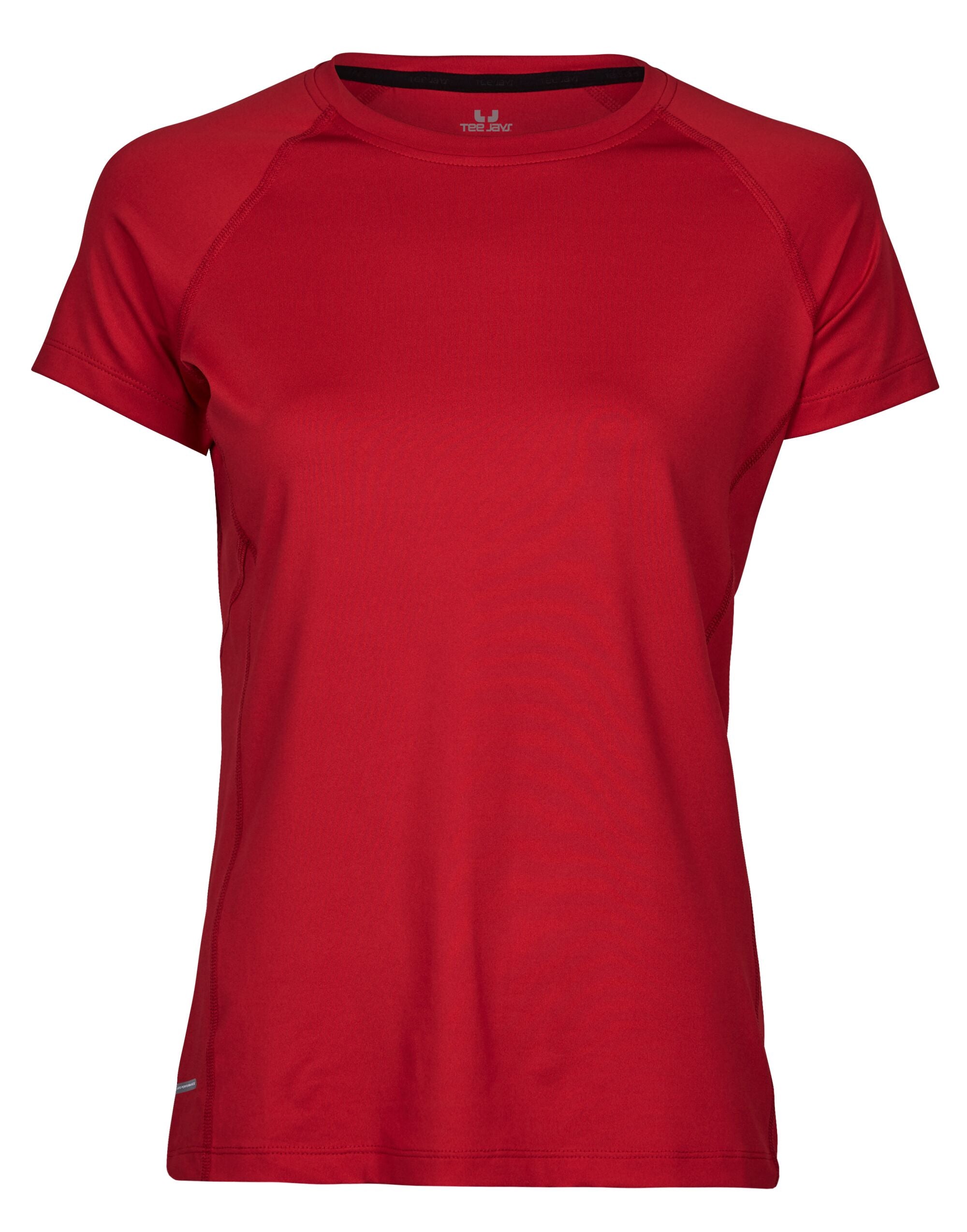 Tee Jays Ladies CoolDry Tee TJ7021 - Red - Customisable T-Shirts