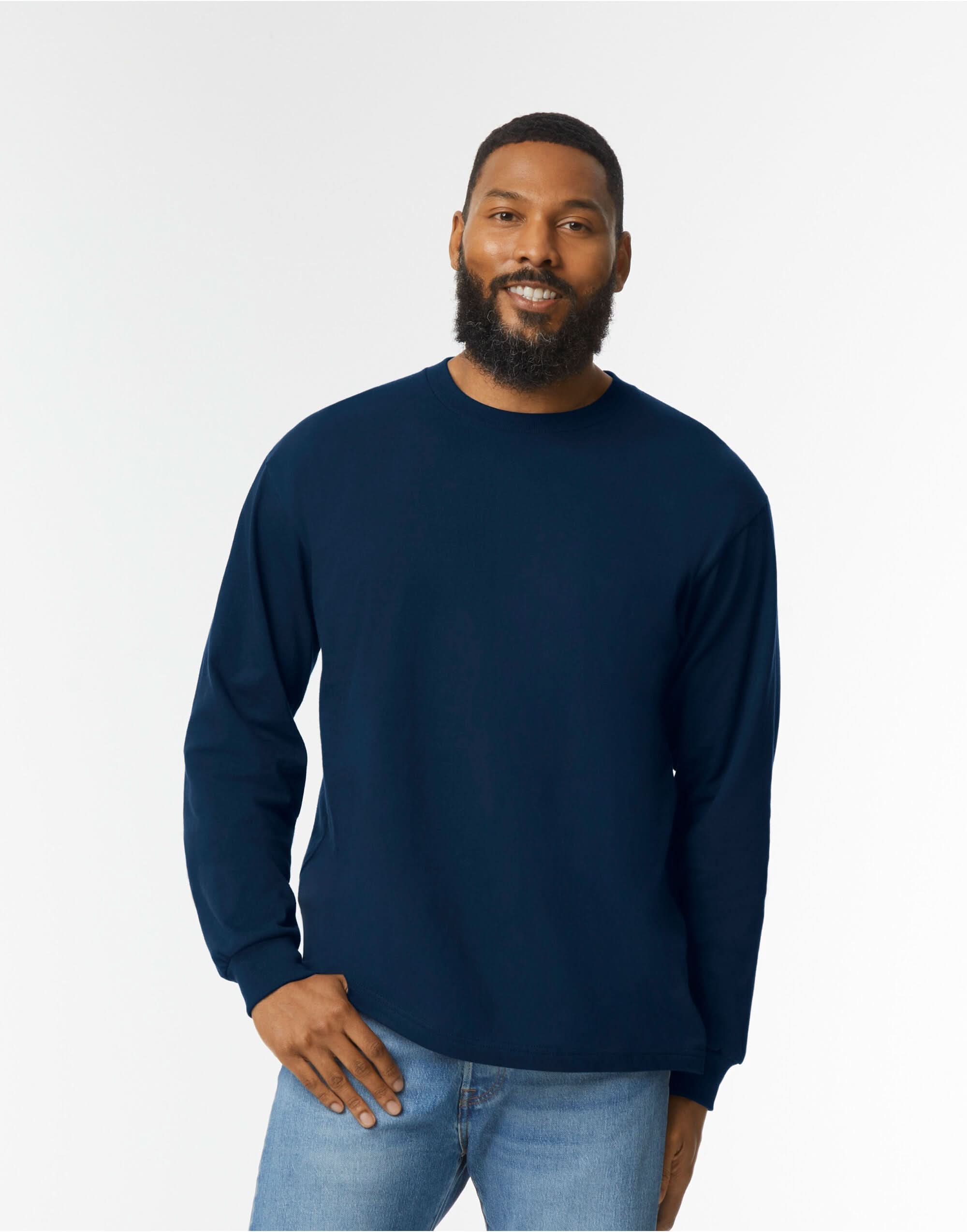 Gildan Hammer Adult Long Sleeve T Shirt H400 - - Customisable T-Shirts