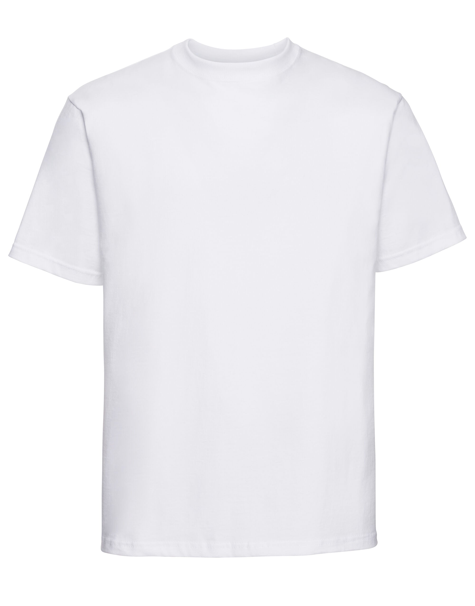 Russell Short Sleeve Collection Russell Short Sleeve Classic Heavyweight T 215M - White - Customisable T-Shirts