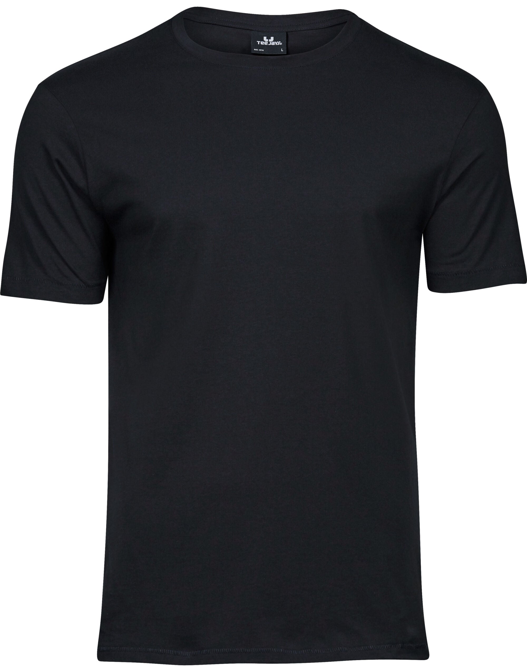 Tee Jays Mens Luxury Tee TJ5000 - Black - Customisable T-Shirts