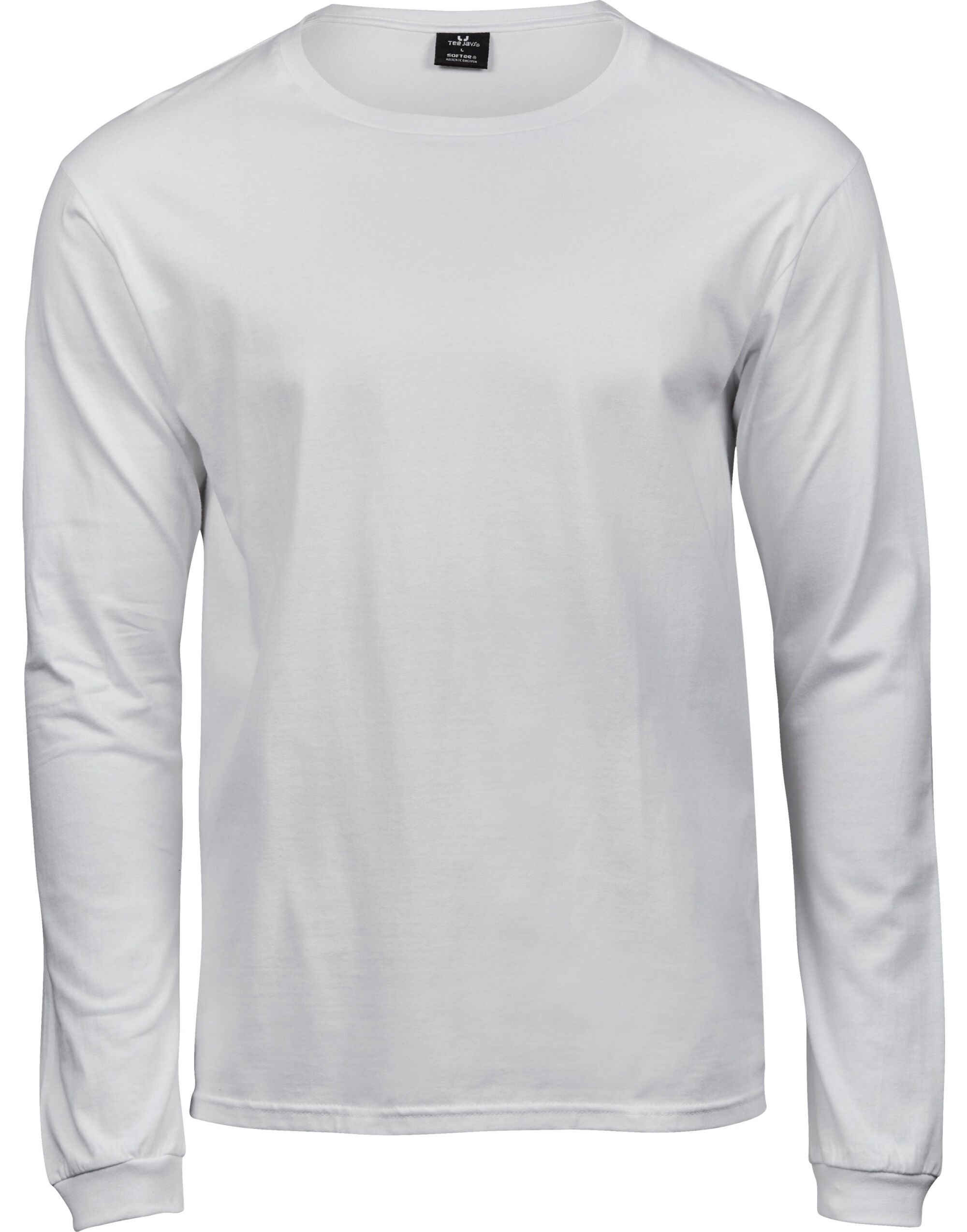 Tee Jays Long Sleeve Fashion Sof Tee TJ8007 - White - Customisable T-Shirts