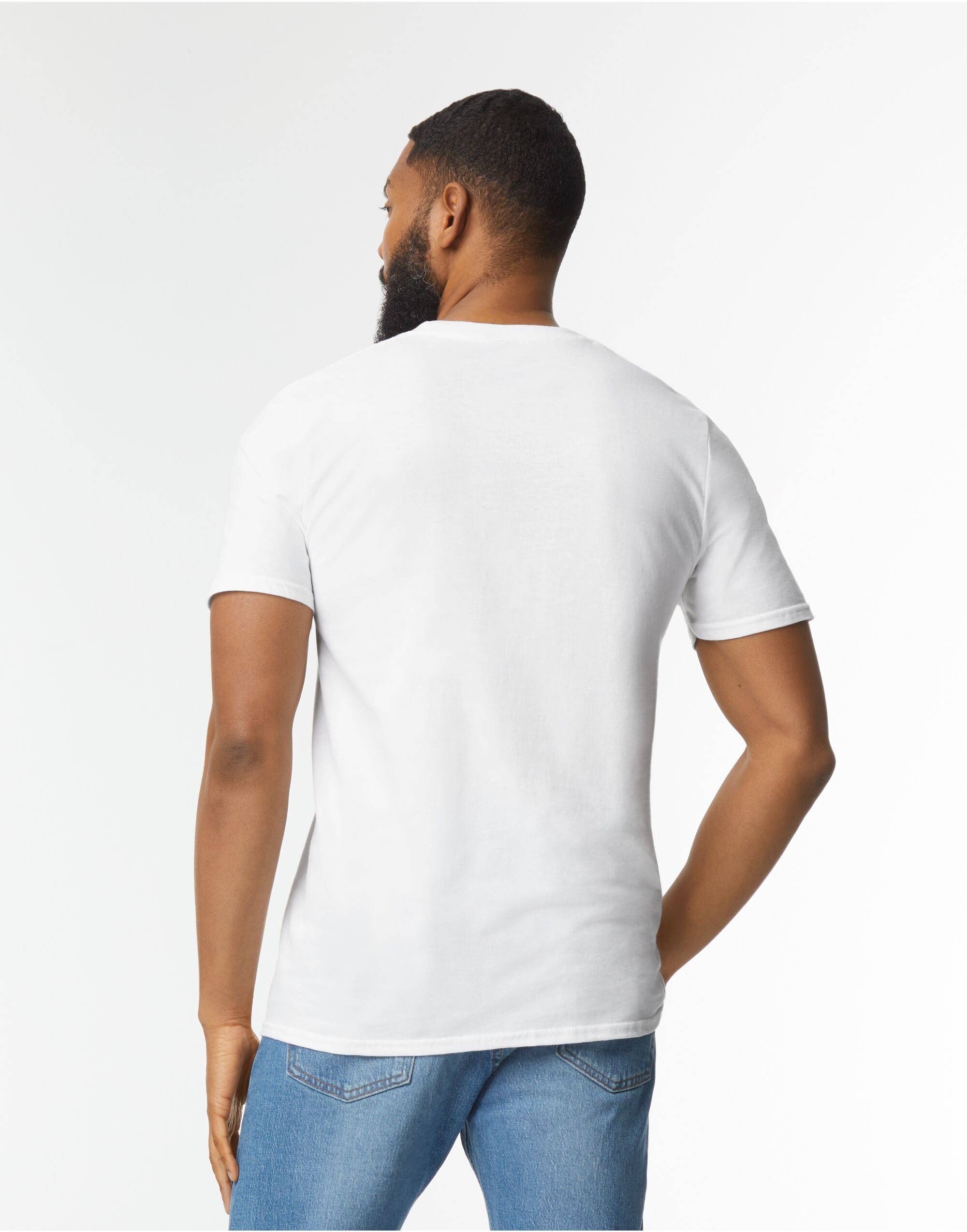 Gildan Adult T-Shirt Softstyle - White - Customisable T-Shirts