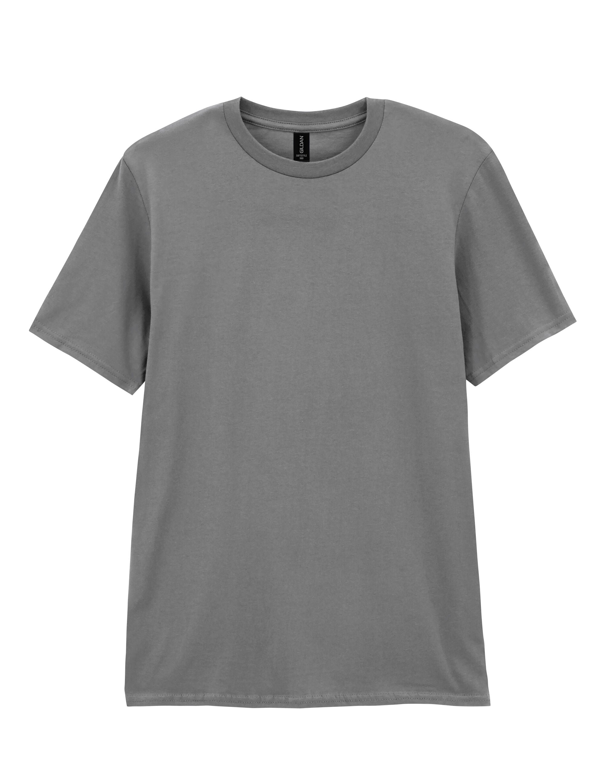 Gildan Adult T-Shirt Softstyle - Storm Grey - Customisable T-Shirts
