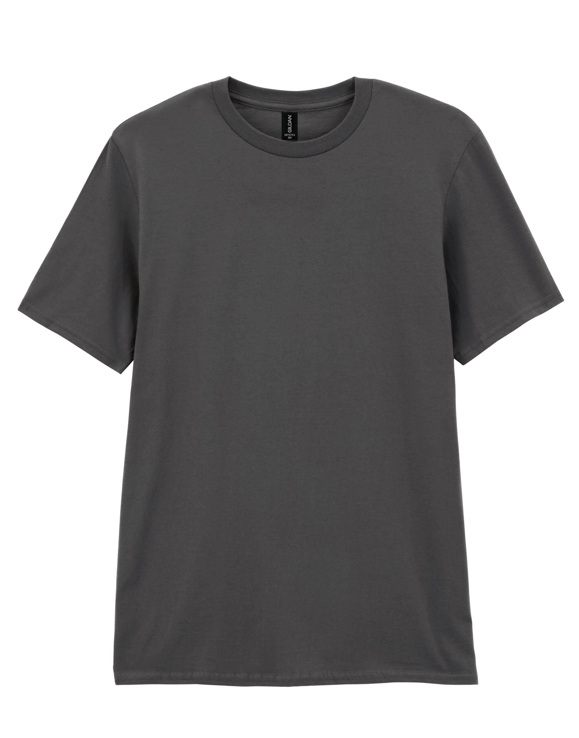 Gildan Adult T-Shirt Softstyle - Smoke - Customisable T-Shirts