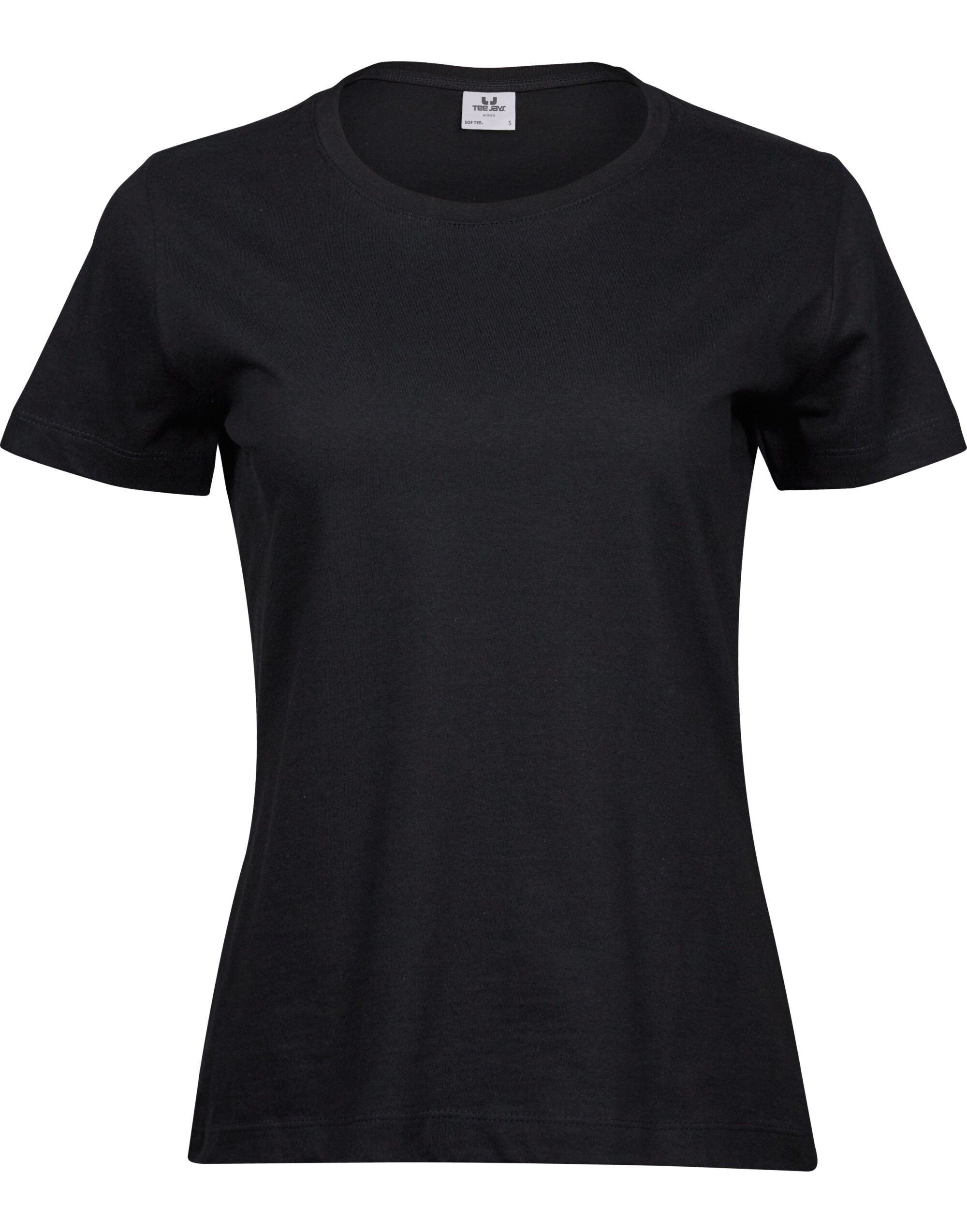 Tee Jays Ladies Fashion Sof-Tee TJ8050 - Black - Customisable T-Shirts
