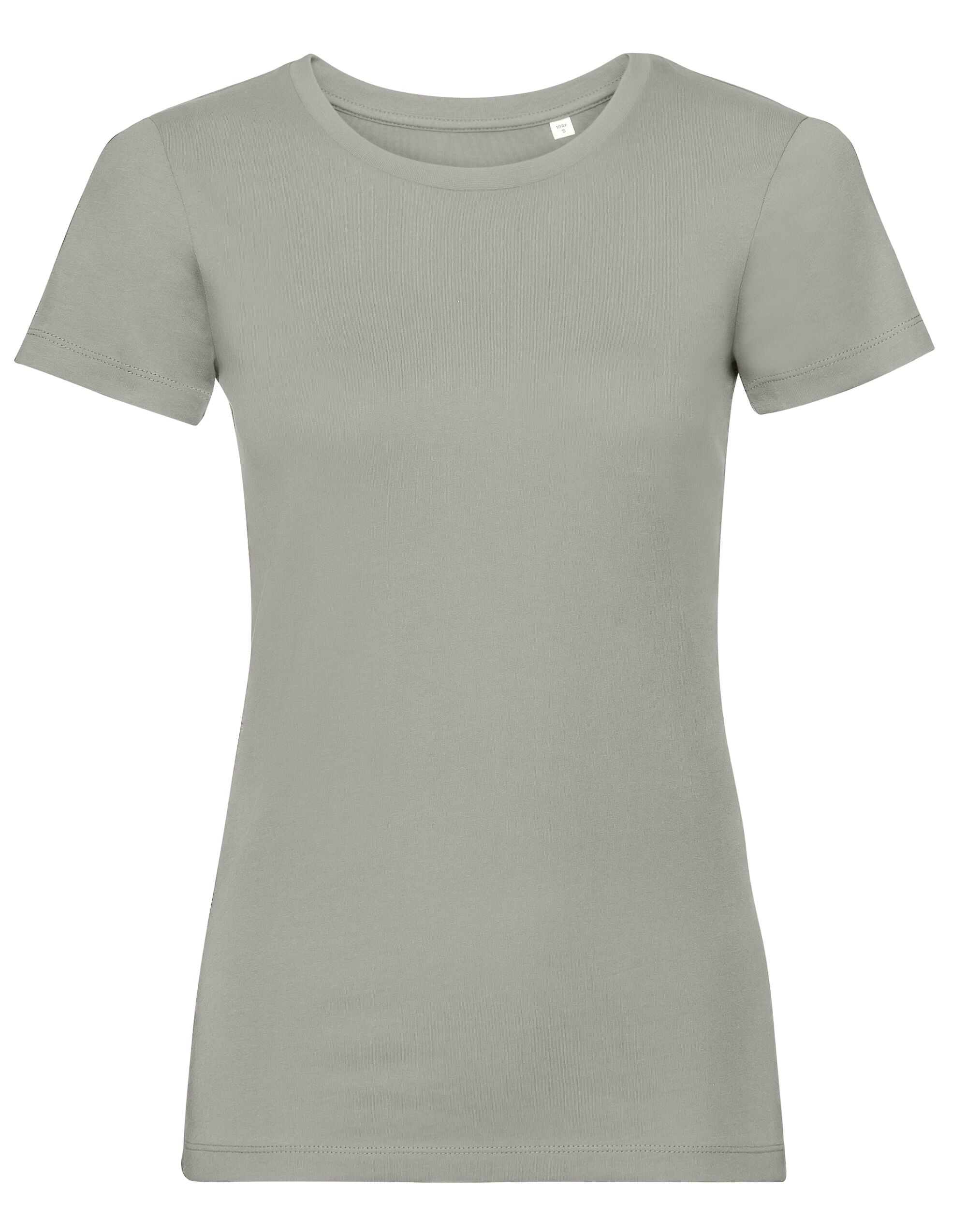 Russell Short Sleeve Collection Russell Short Sleeve Ladies Pure Organic T R108F - Stone - Customisable T-Shirts