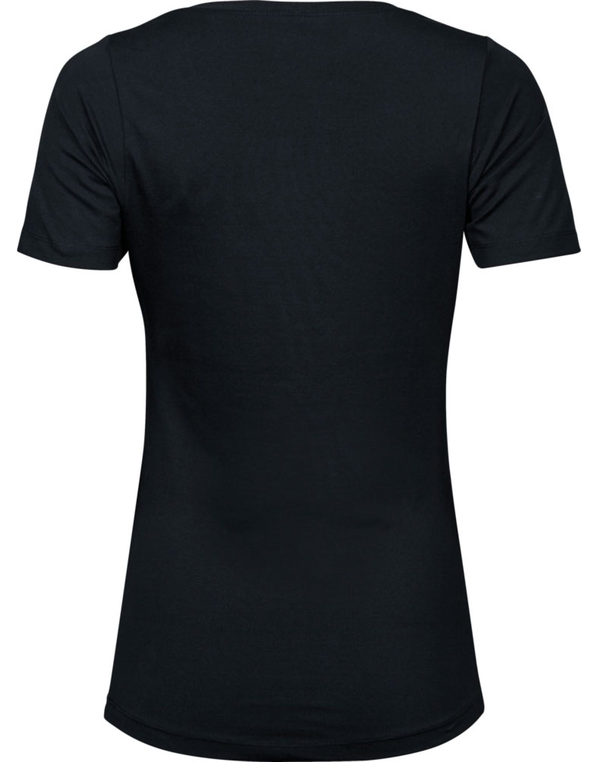 Tee Jays Ladies Stretch Tee TJ450 - Black - Customisable T-Shirts
