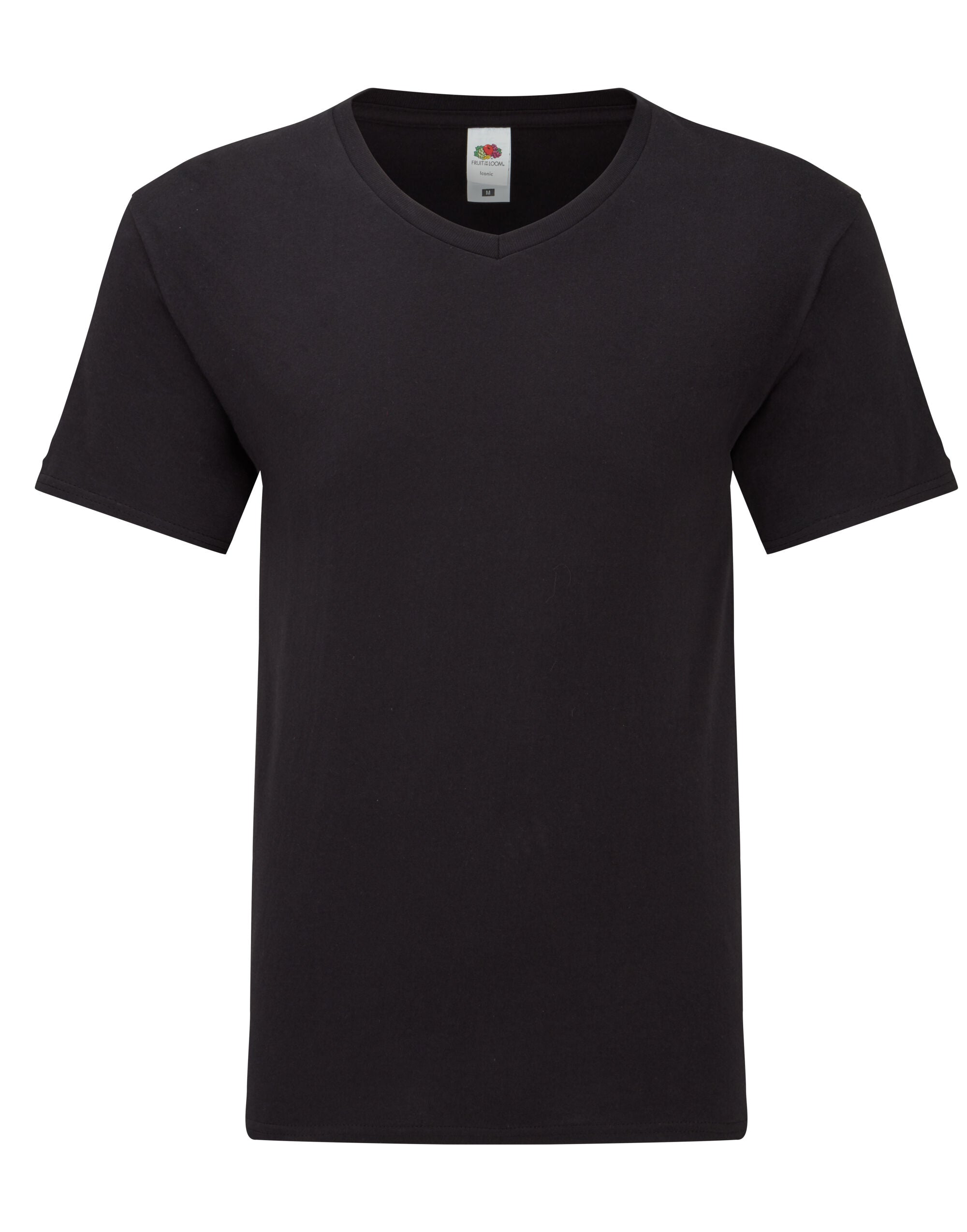 Fruit of the Loom Mens Iconic 150 V Neck T 61442 - - Customisable T-Shirts
