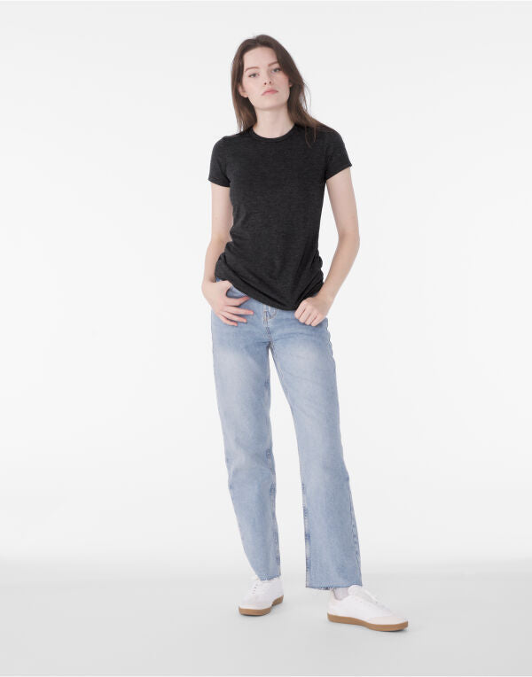 Bella Womens Slim Fit Tee BE6004 - Dark Grey Heather M - Customisable