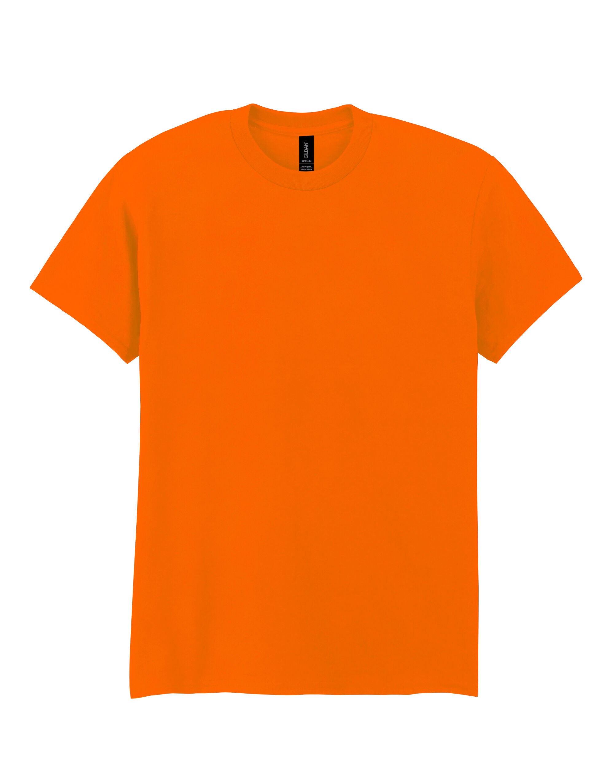 Gildan DryBlend Adult T-Shirt 8000 - Safety Orange - Customisable T-Shirts