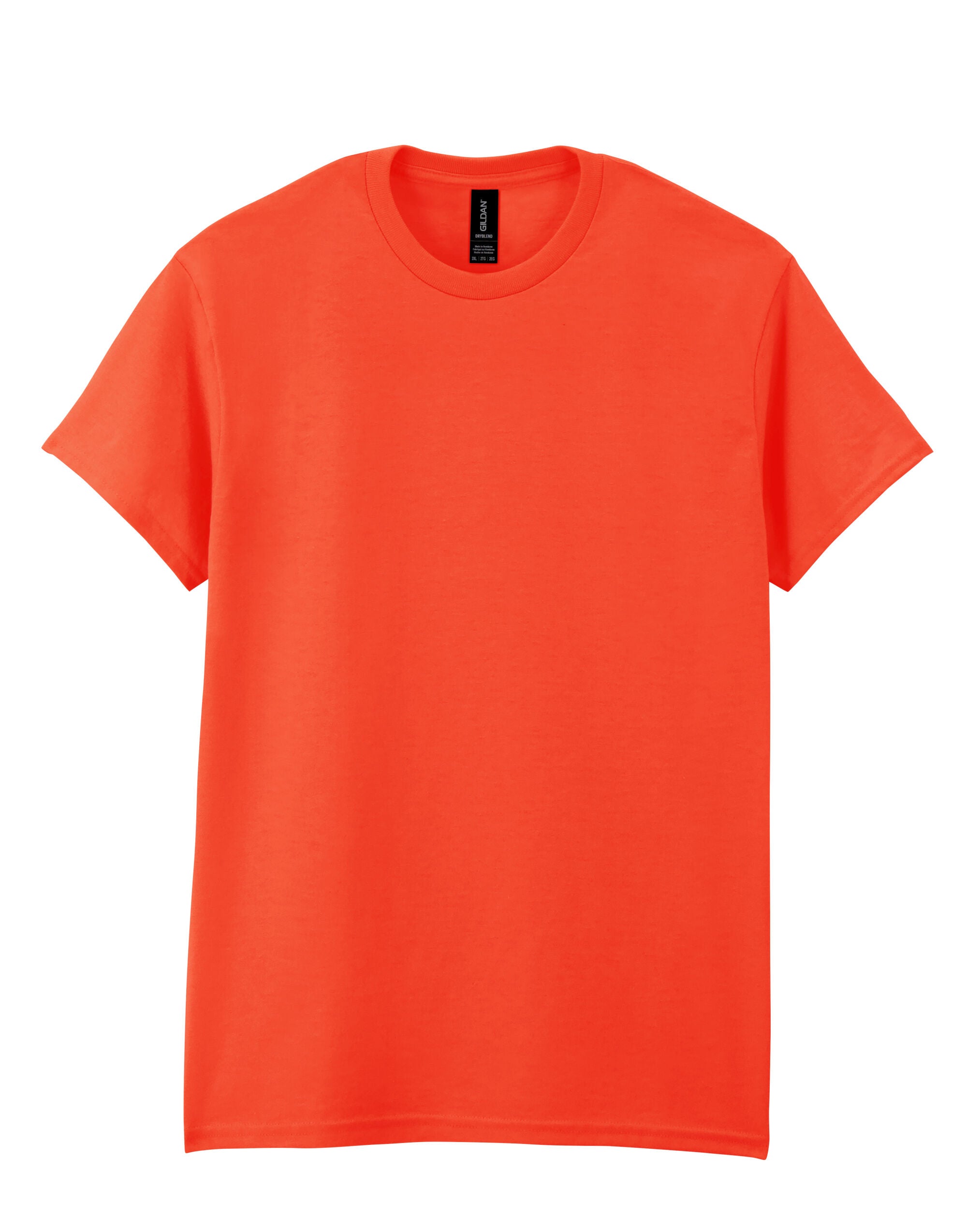 Gildan DryBlend Adult T-Shirt 8000 - Orange - Customisable T-Shirts