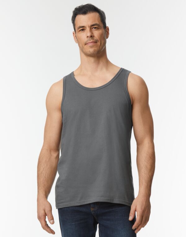 Gildan GIldan Softstyle Adult Tank Top 64200 - Charcoal L - Customisable T-Shirts