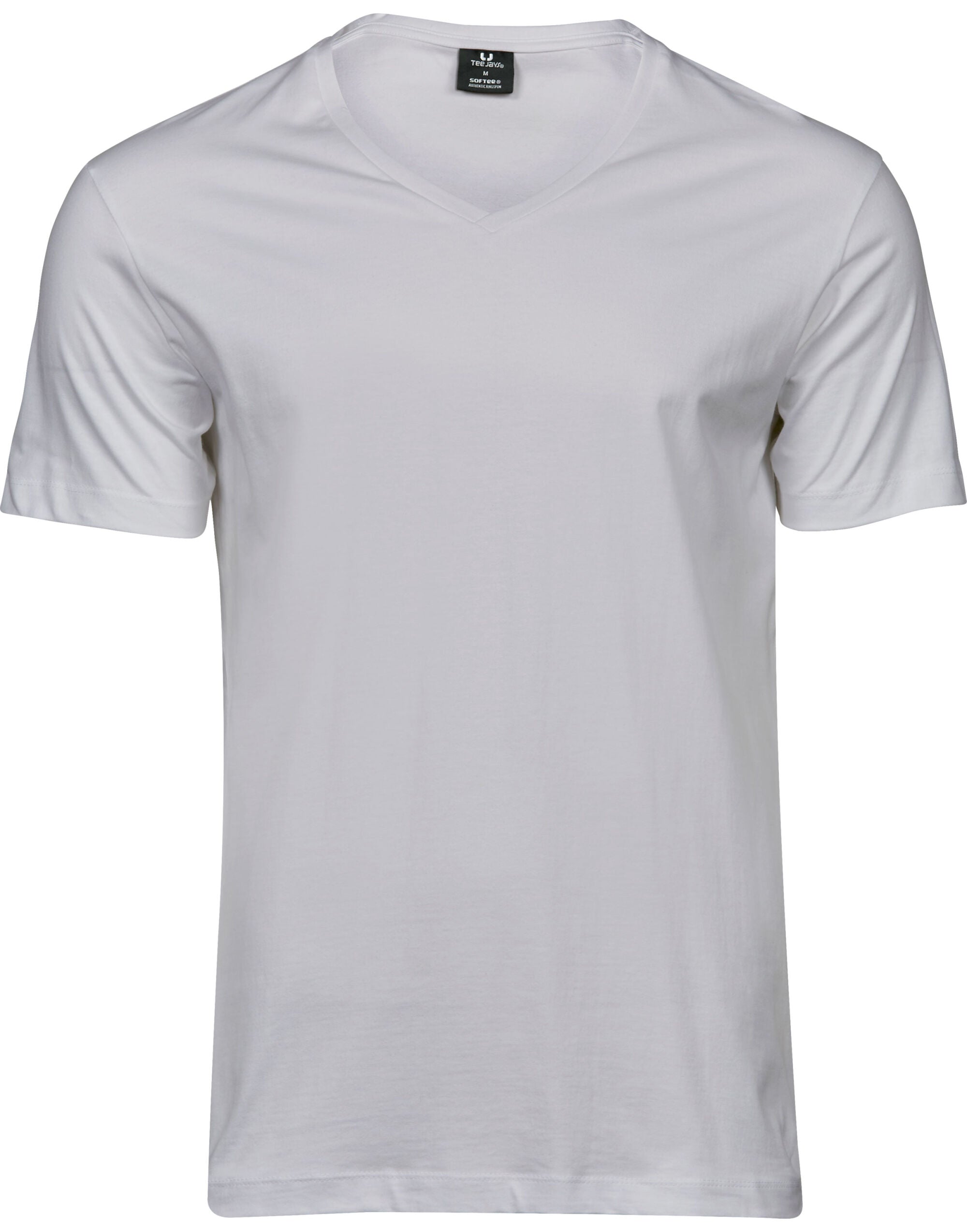 Tee Jays Fashion V-Neck Sof Tee TJ8006 - White - Customisable T-Shirts