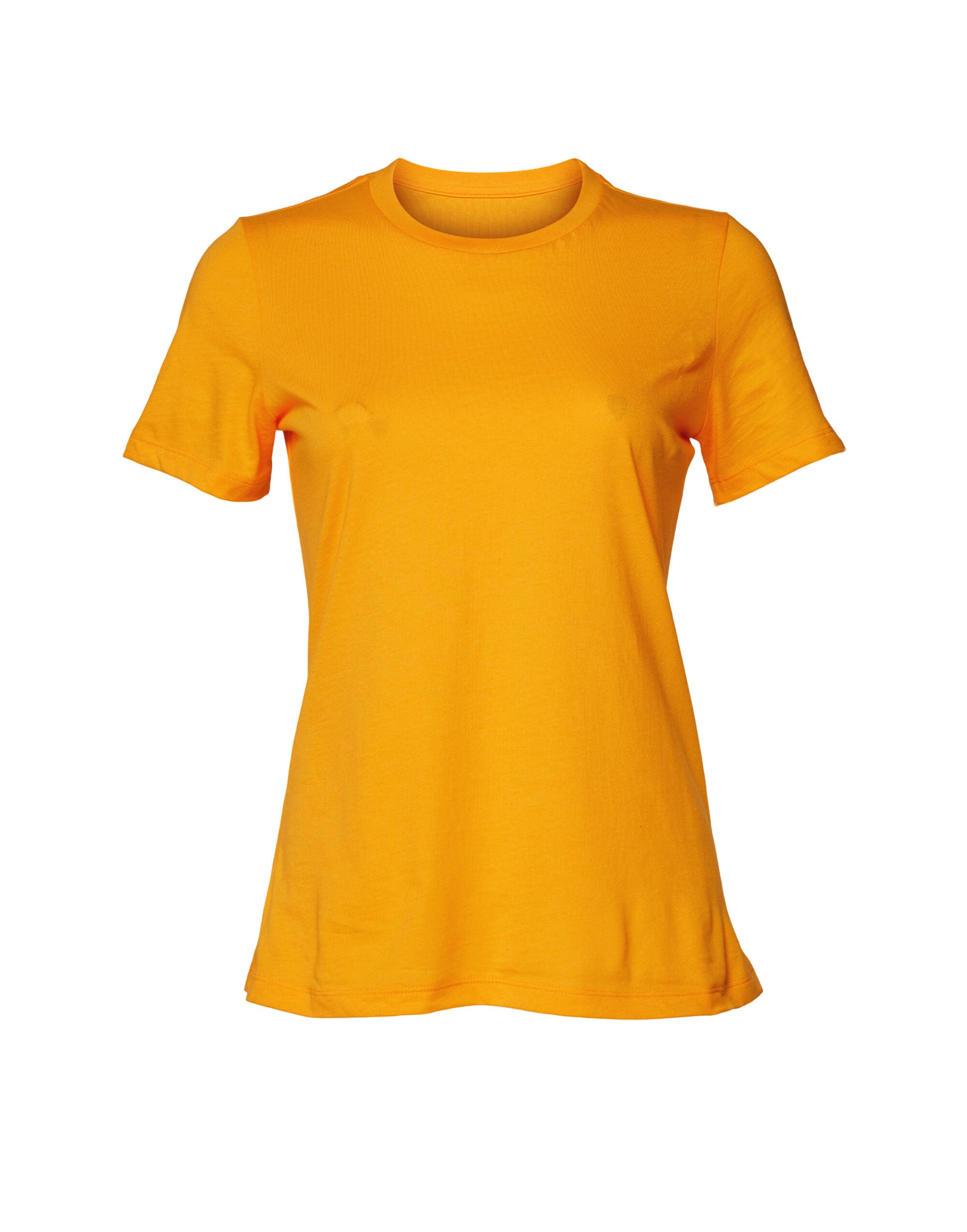 Bella Womens Relaxed Jersey S/S Tee BE6400 - Gold - Customisable