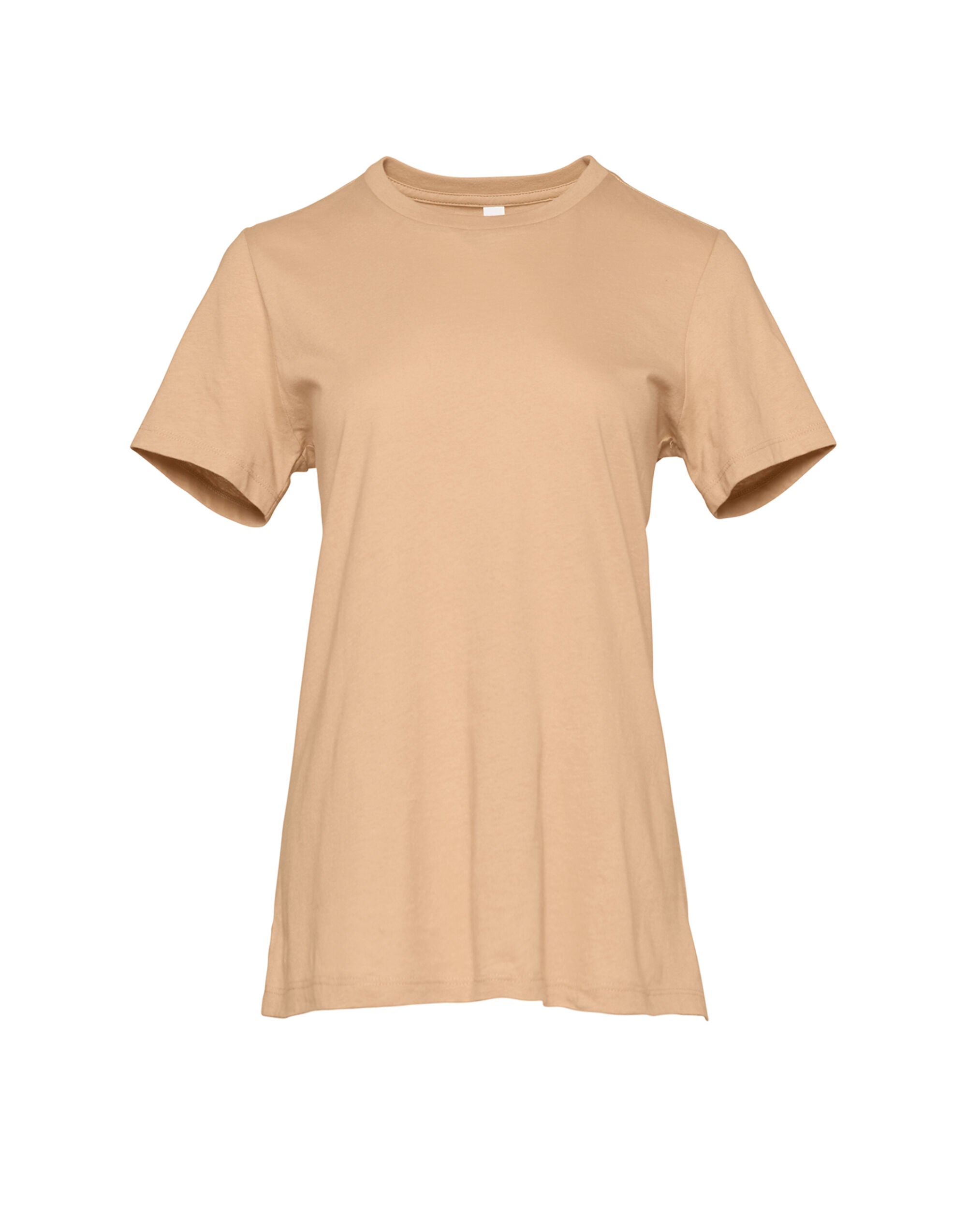 Bella Womens Relaxed Jersey S/S Tee BE6400 - Sand Dune - Customisable
