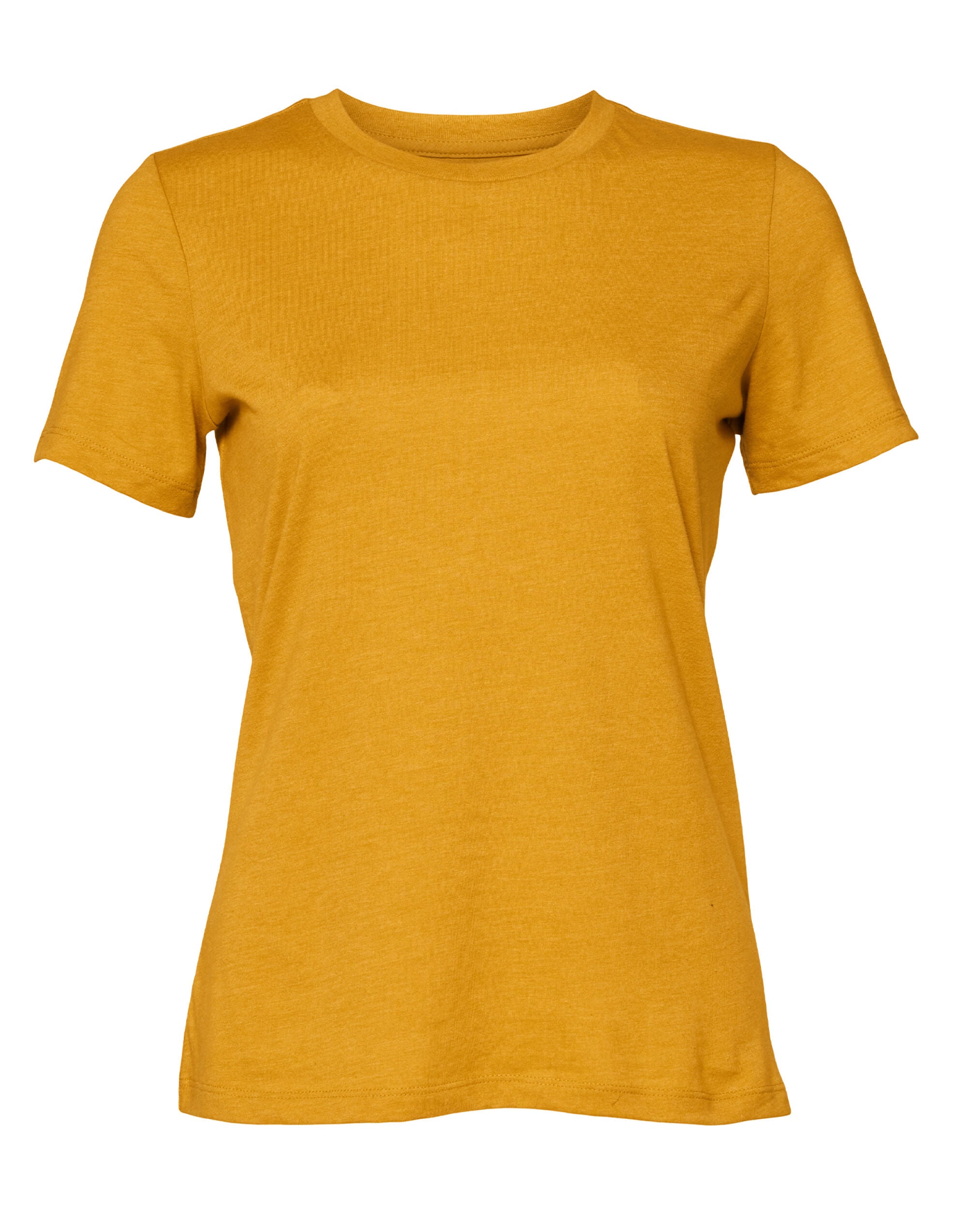Bella Womens Relaxed Heather Jersey SS T BE6400CVC - - Customisable T-Shirts