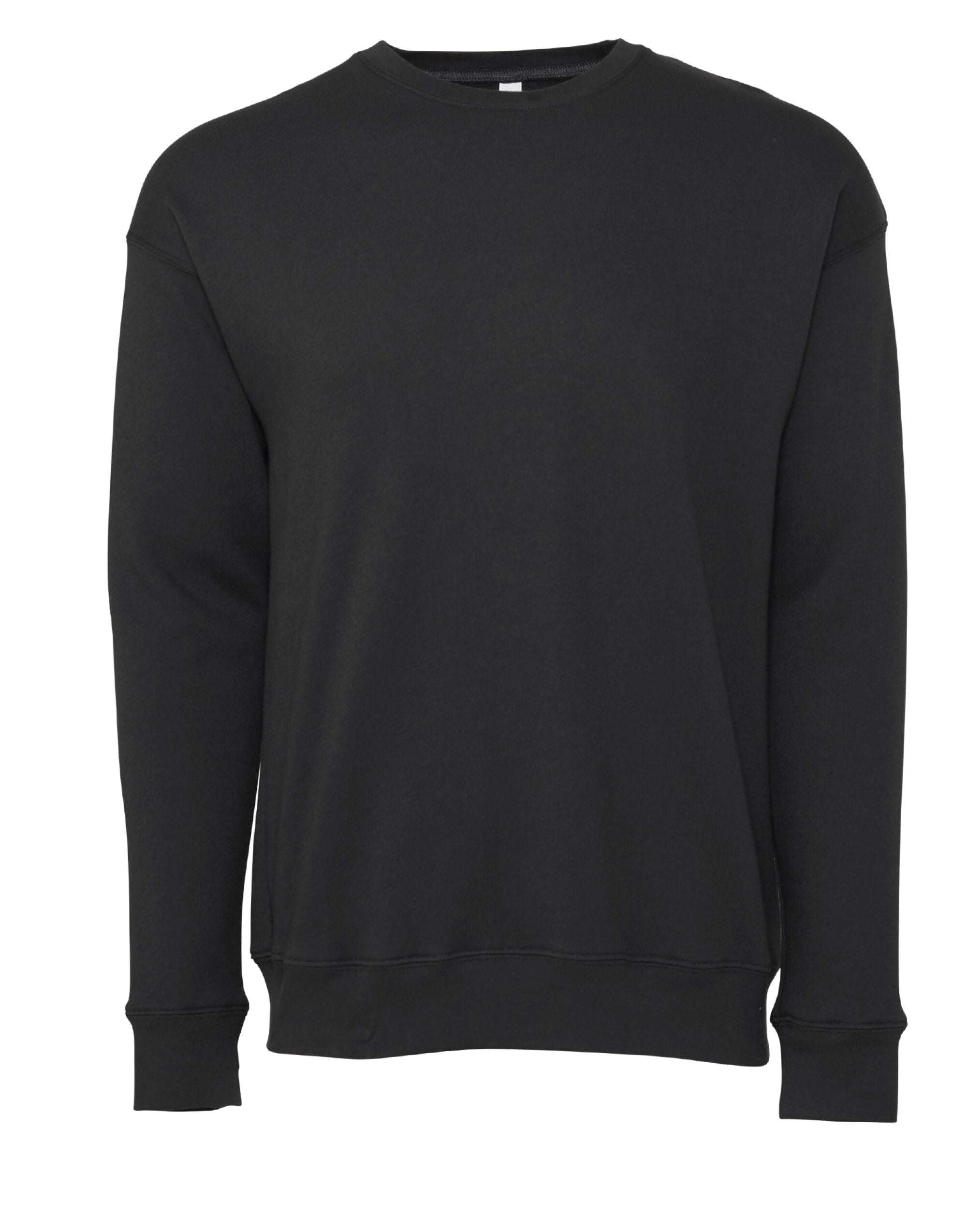 Bella Canvas Unisex Drop Shoulder Fleece Sweat ca3945 - DTG Dark Grey - Customisable Outerwear