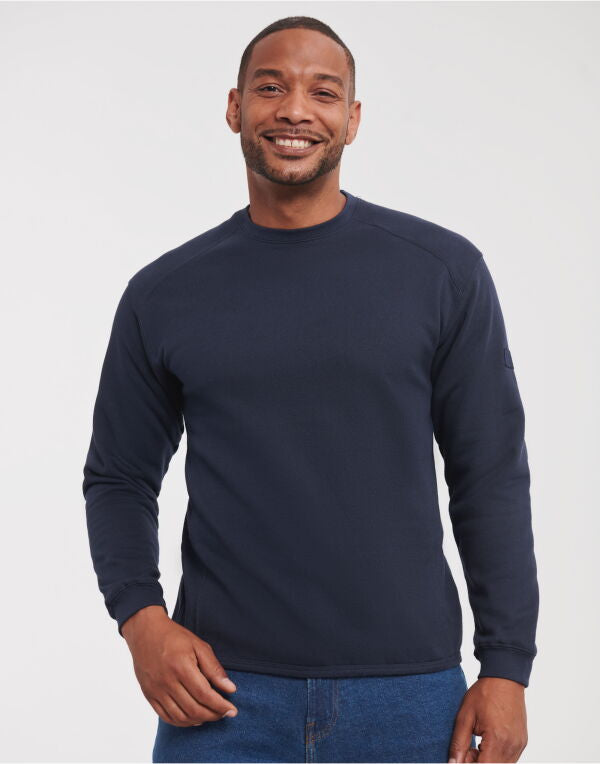 Russell Collection Russell Heavy Duty Workwear Sweatshirt 013M - - Customisable Sweatshirts