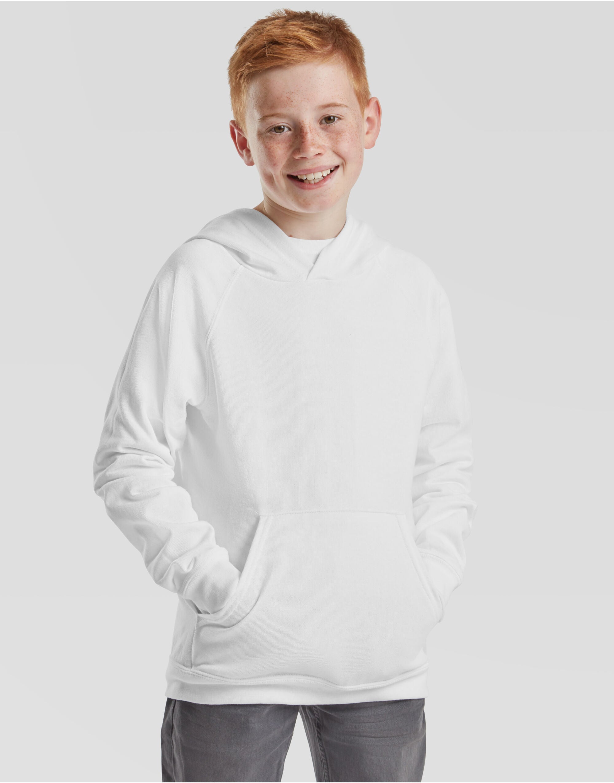 Fruit of the Loom Kids Lightweight Hooded Sweat 62009 - - Customisable Sweatshirts