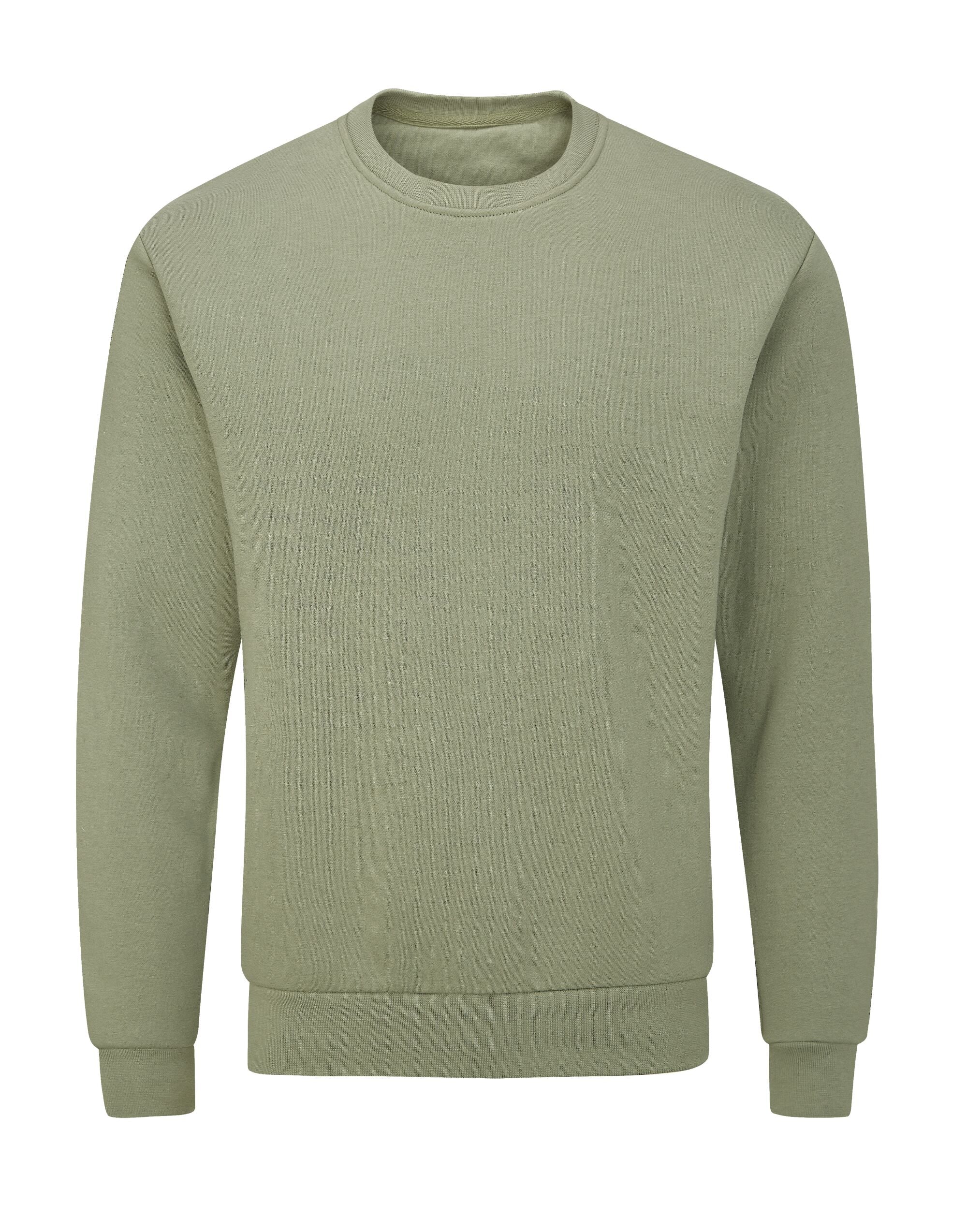 Mantis Essential Organic Sweatshirt M05 - Soft Olive - Customisable Sweatshirts