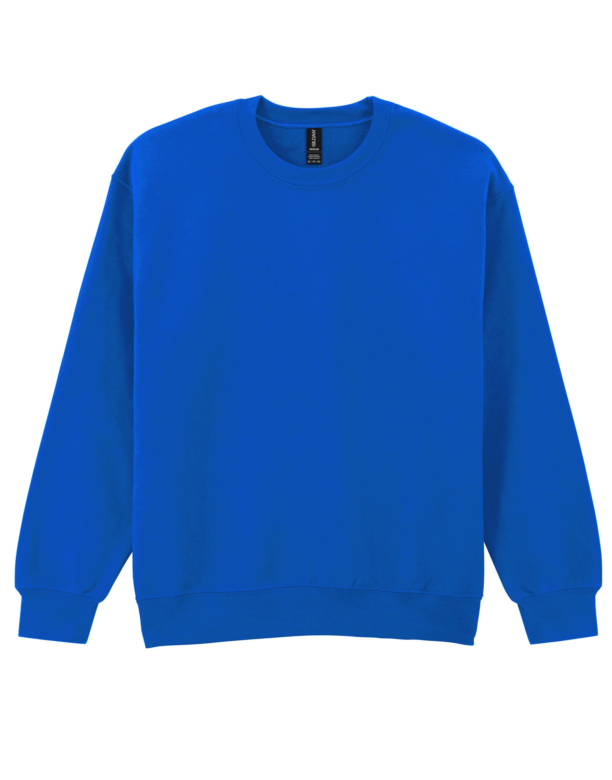 Gildan DryBlend Adult Crew Sweatshirt 12000 - Royal - Customisable Sweatshirts