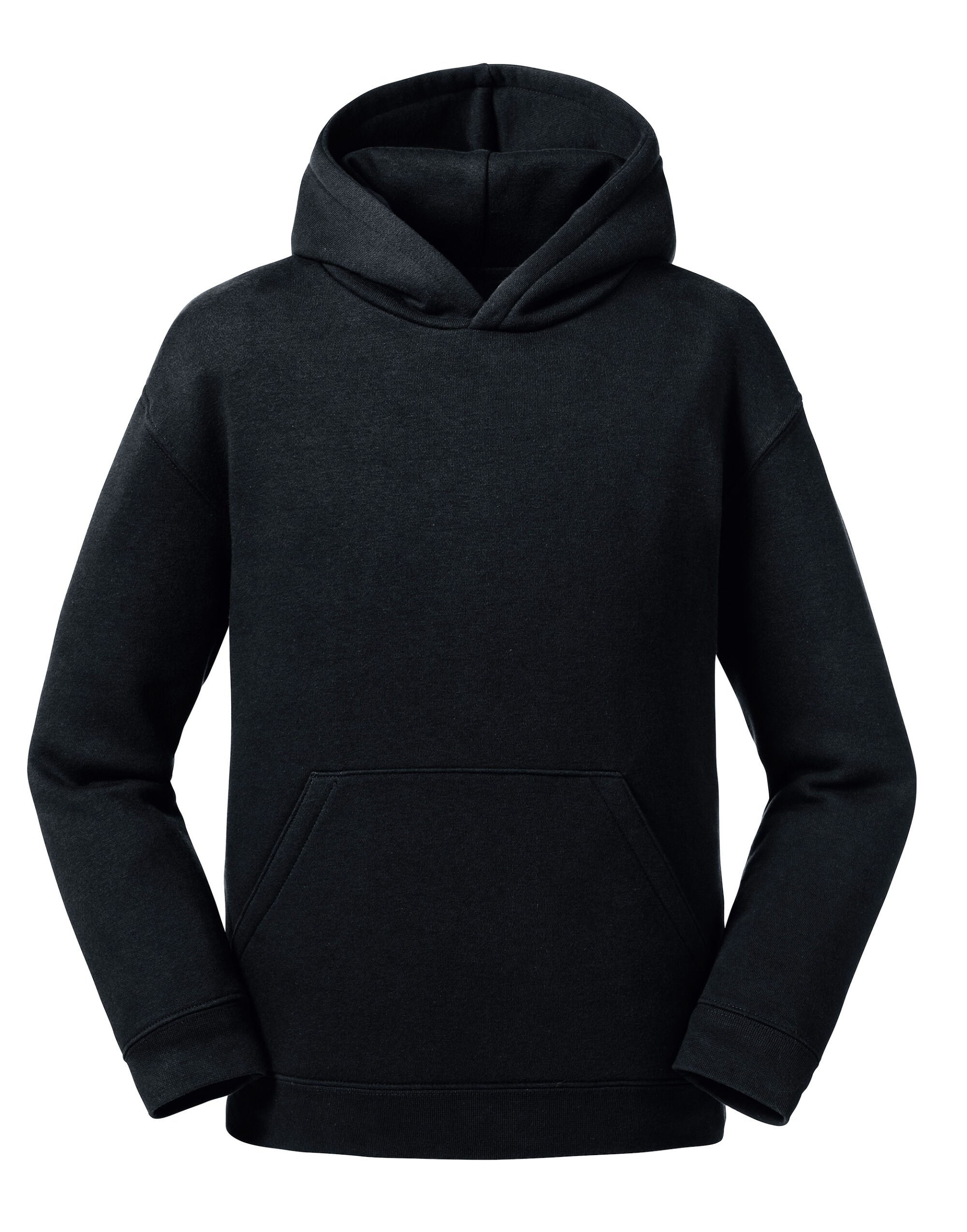 Russell Collection Russell Kids Authentic Hooded Sweat R265B - Black - Customisable Sweatshirts