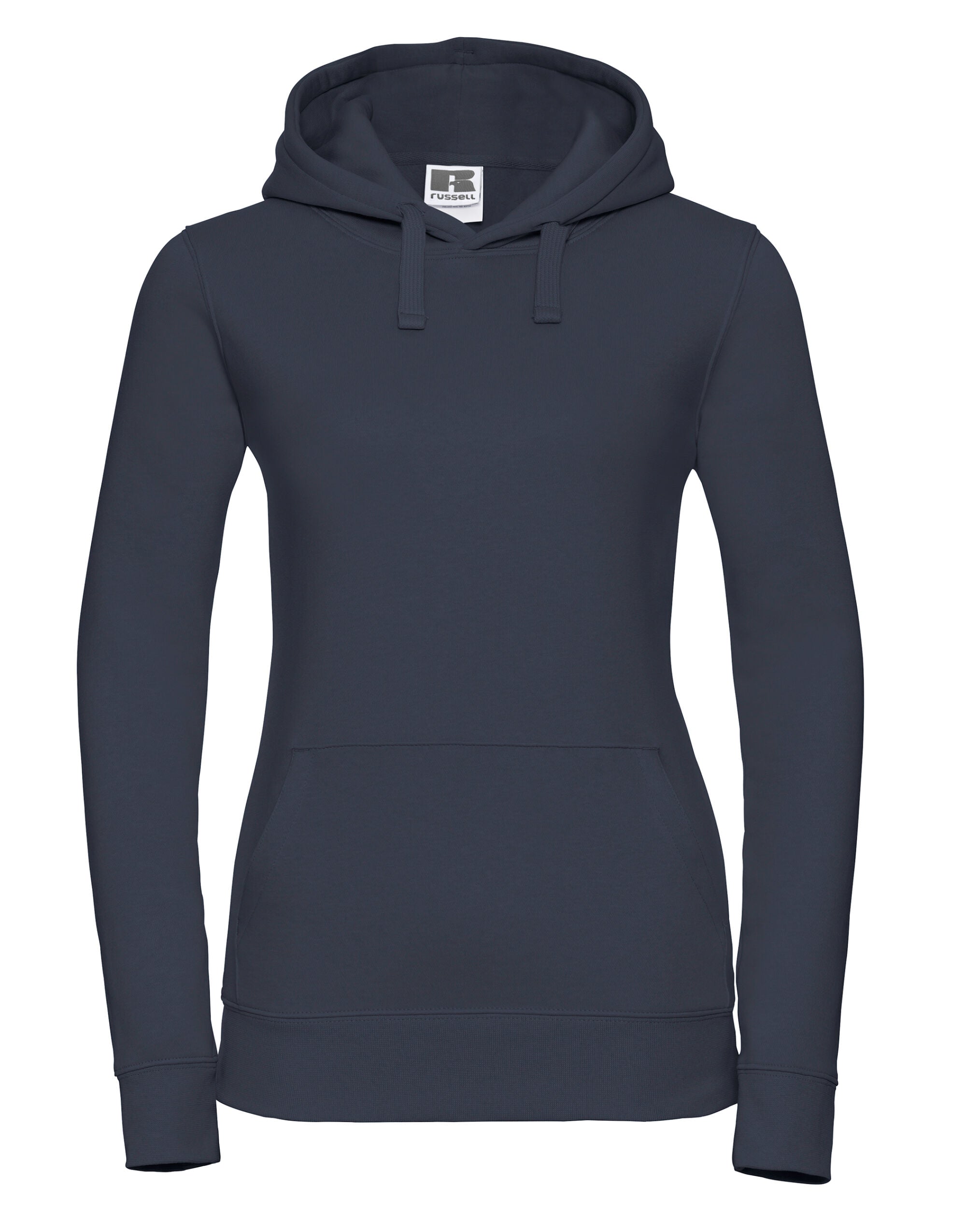 Russell Collection Russell Ladies Authentic Hooded Sweat 265F - French Navy - Customisable Sweatshirts
