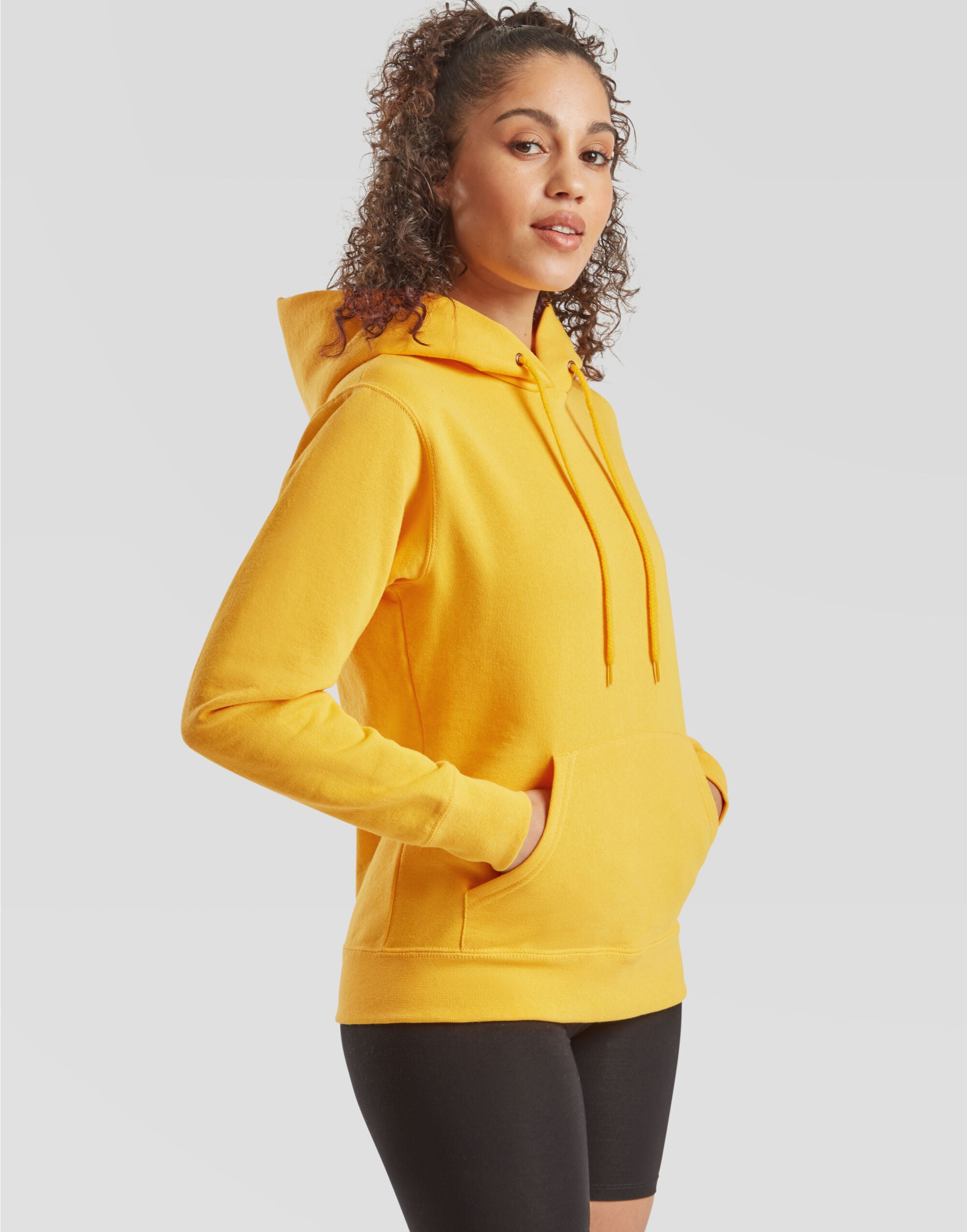 Fruit Of The Loom FOTL Ladies Classic Hooded Sweat 62038 - - Customisable Sweatshirts