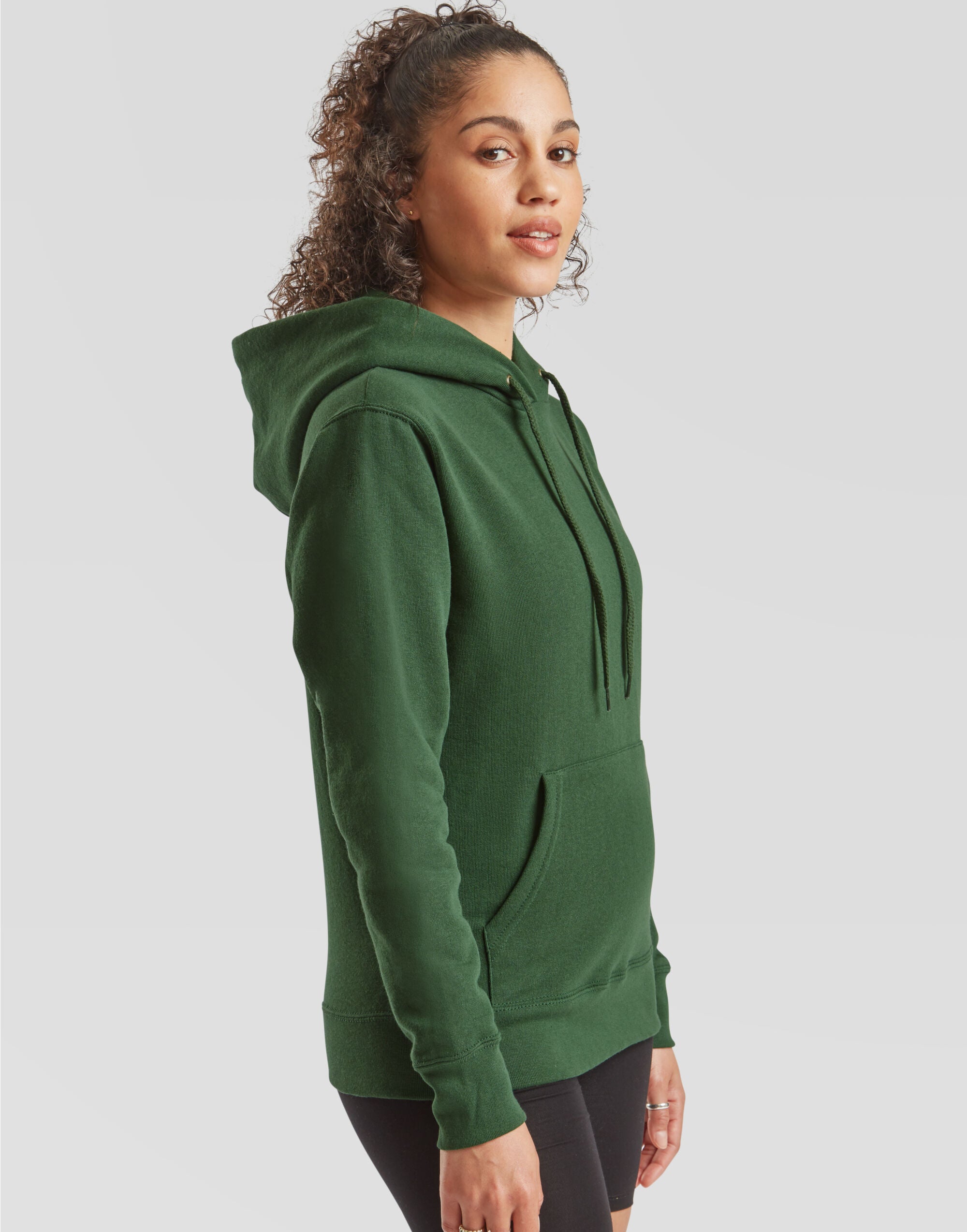Fruit Of The Loom FOTL Ladies Classic Hooded Sweat 62038 - - Customisable Sweatshirts