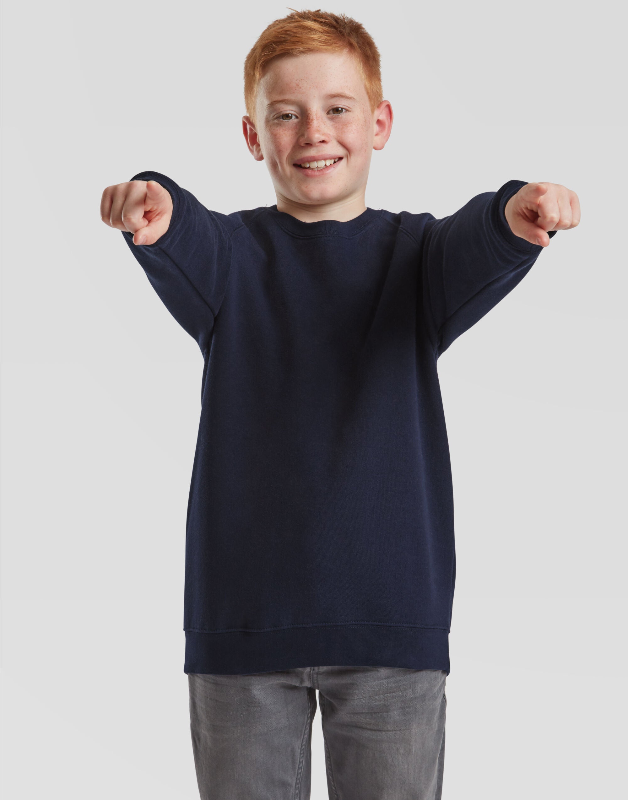 Fruit of the Loom Kids Classic Raglan Sweat 62039 - - Customisable Sweatshirts