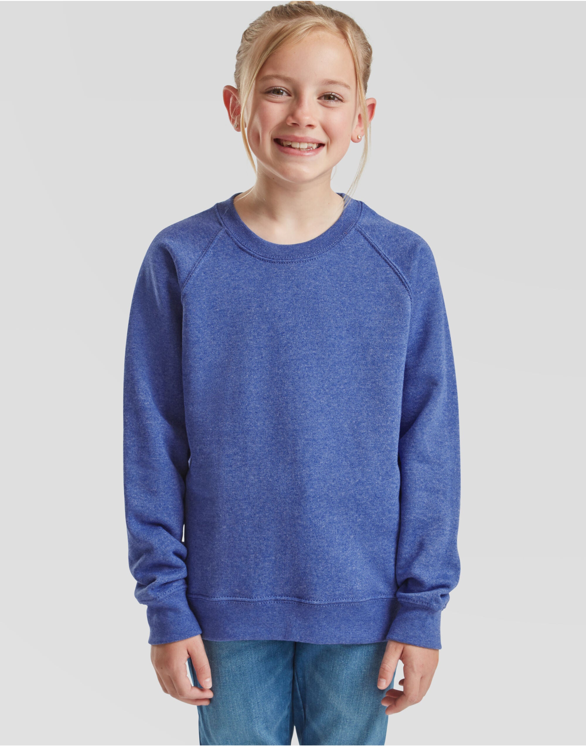 Fruit of the Loom Kids Classic Raglan Sweat 62039 - - Customisable Sweatshirts