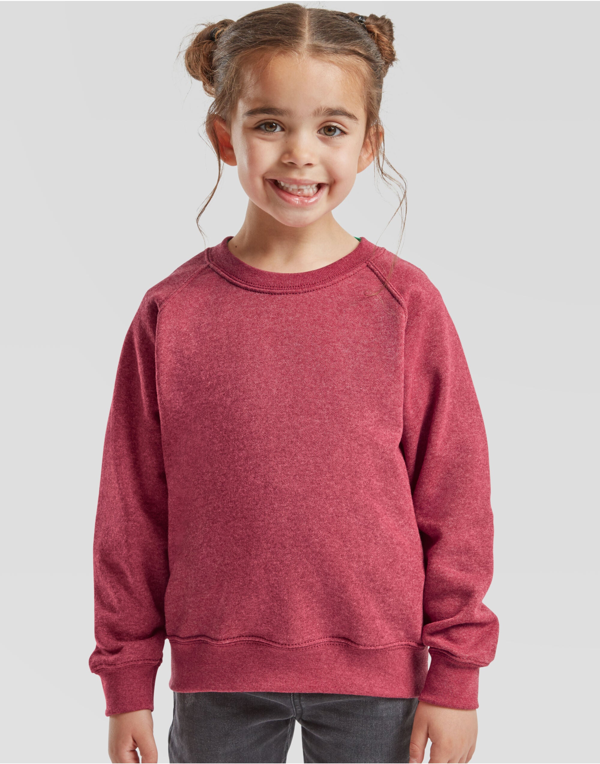 Fruit of the Loom Kids Classic Raglan Sweat 62039 - - Customisable Sweatshirts