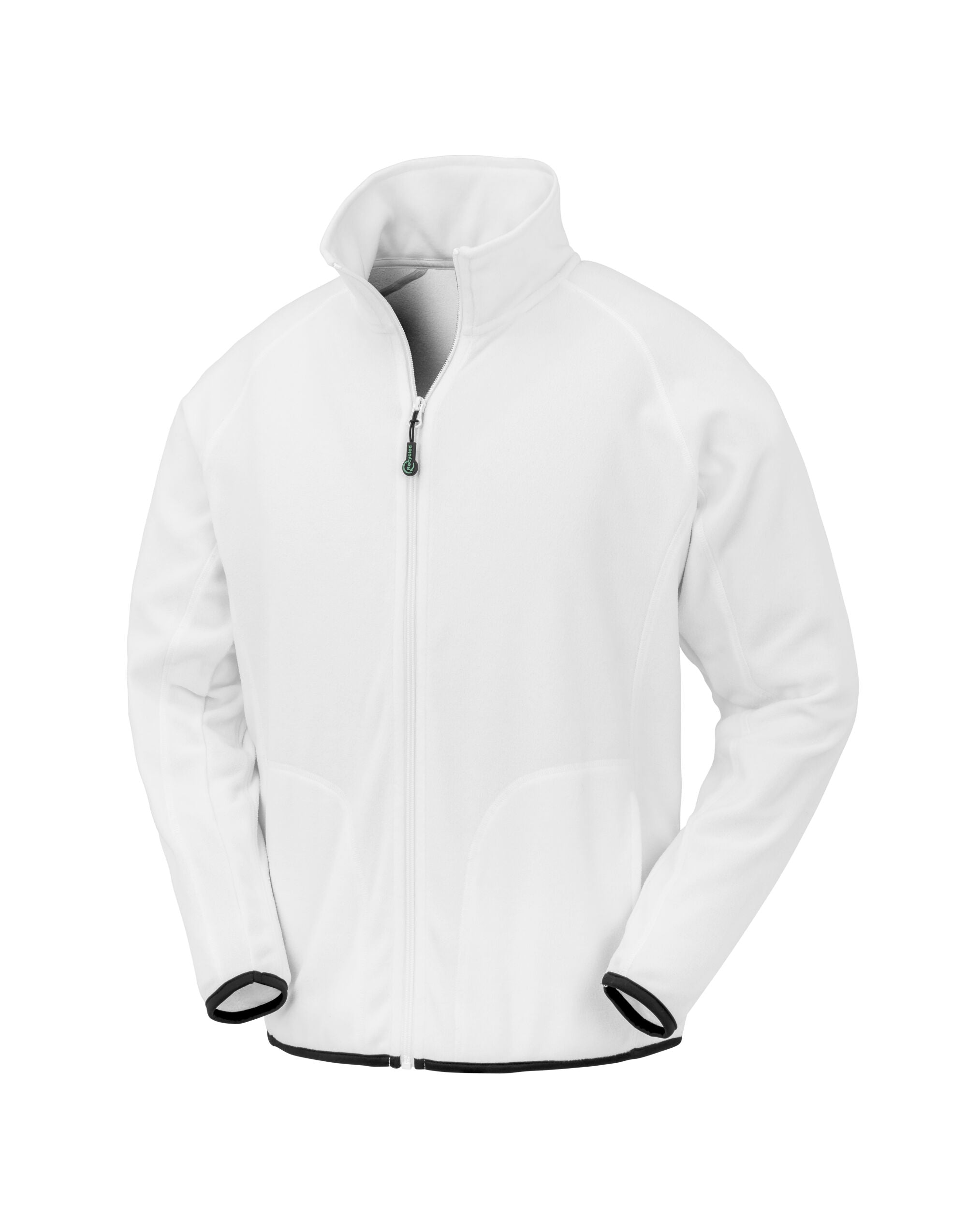 Result Recycled Microfleece Jacket R907X - White - Customisable Jackets