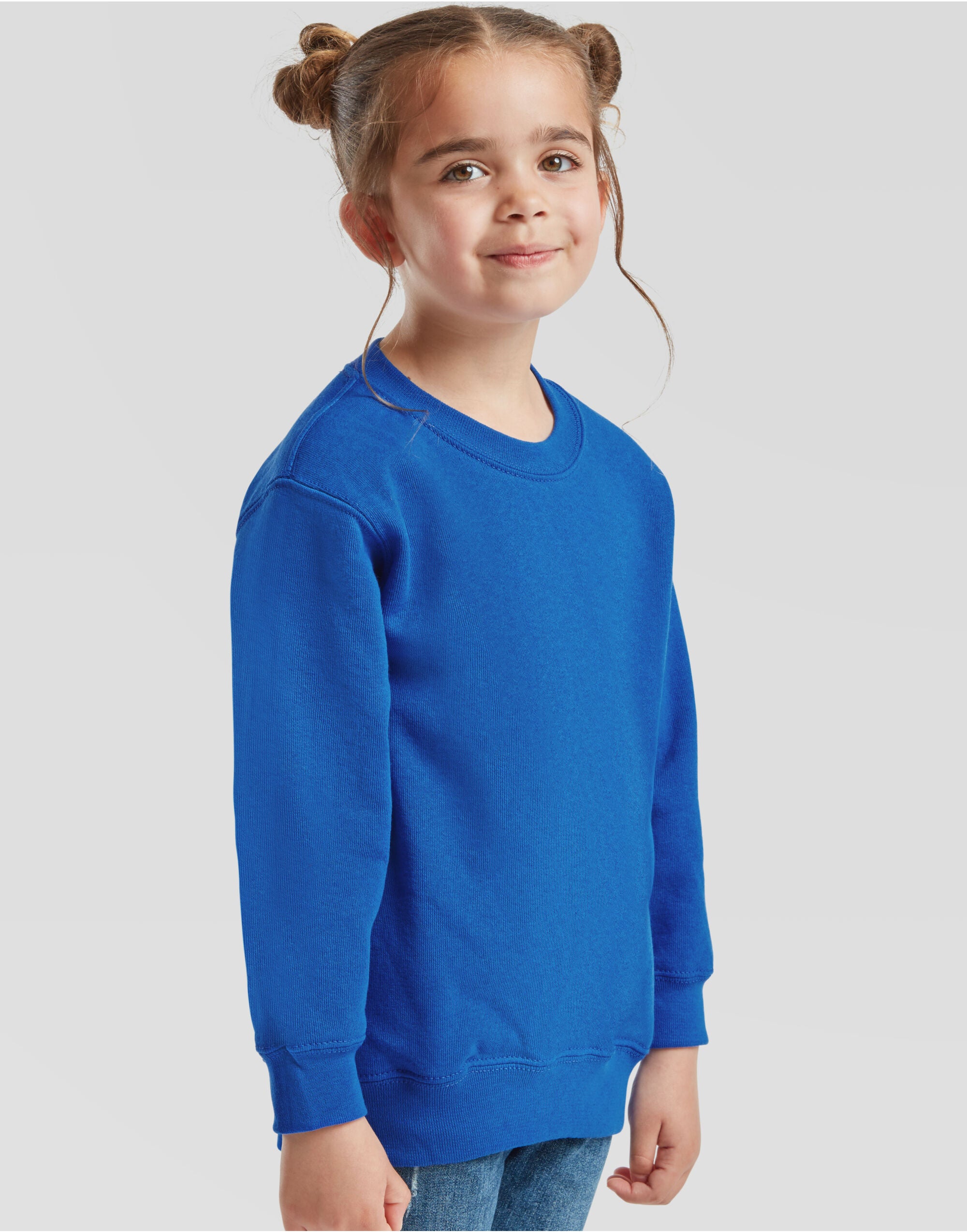 Fruit of the Loom Kids Classic Set In Sweat 62041 - - Customisable Sweatshirts