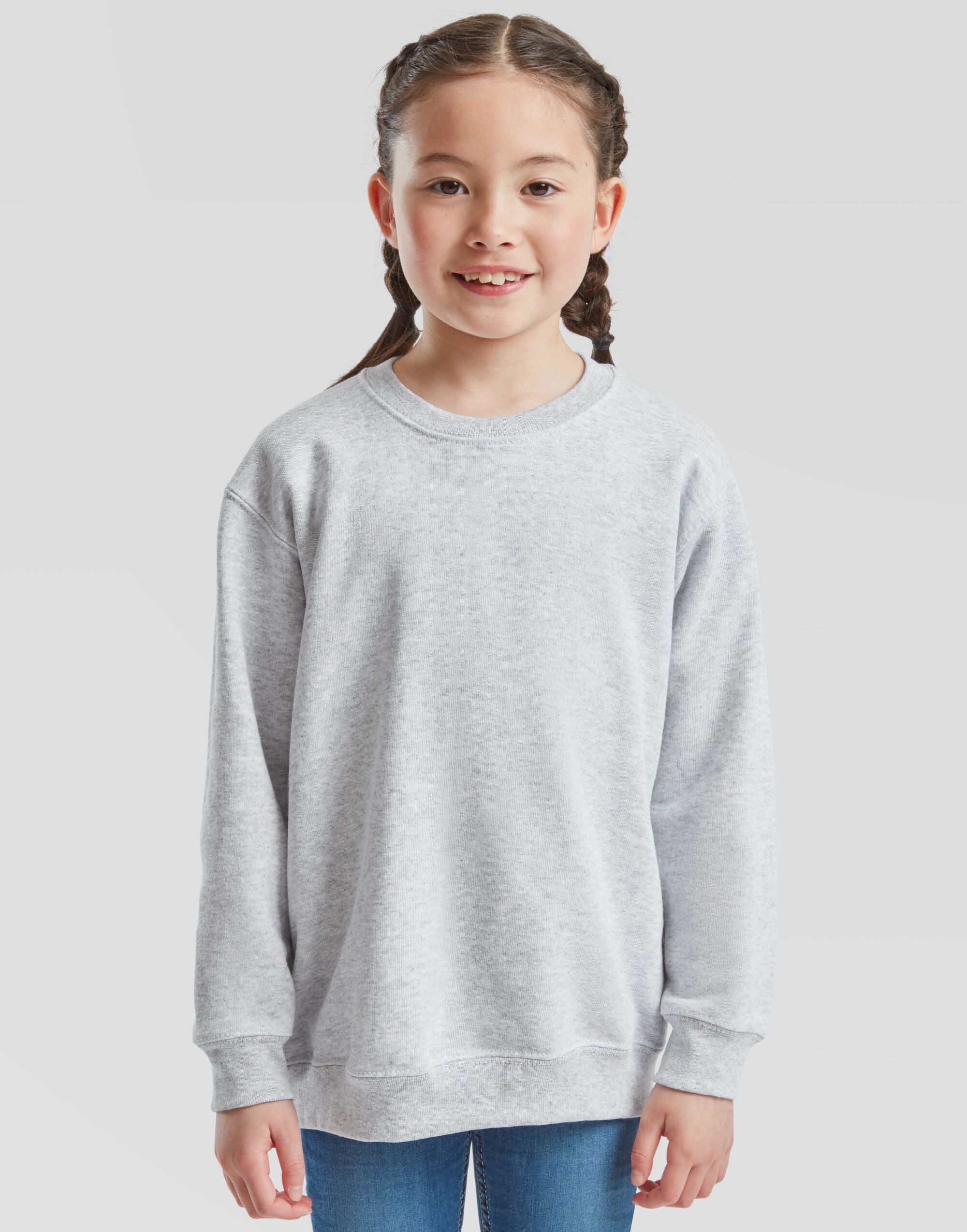 Fruit of the Loom Kids Classic Set In Sweat 62041 - - Customisable Sweatshirts