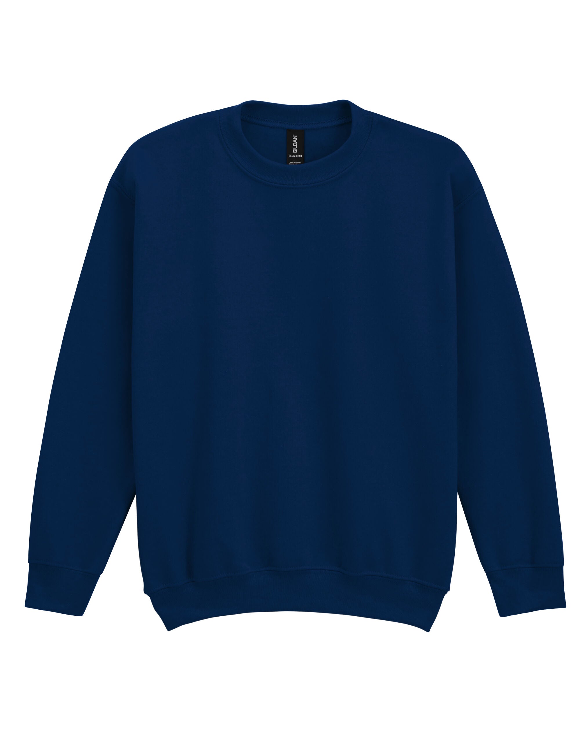 Gildan Heavy Blend Youth Crew Sweatshirt 18000b - Navy Blue - Customisable Sweatshirts