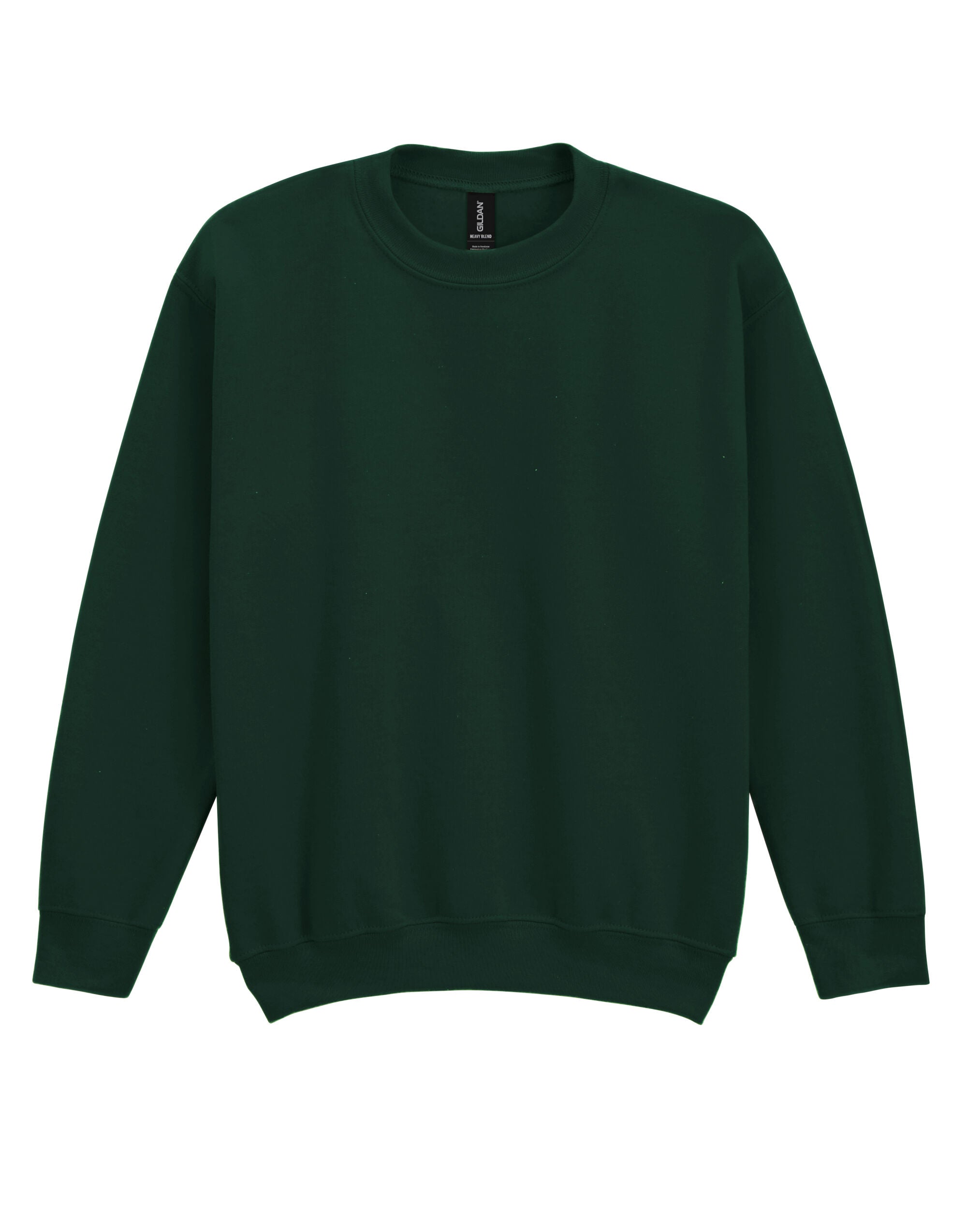 Gildan Heavy Blend Youth Crew Sweatshirt 18000b - Forest Green - Customisable Sweatshirts