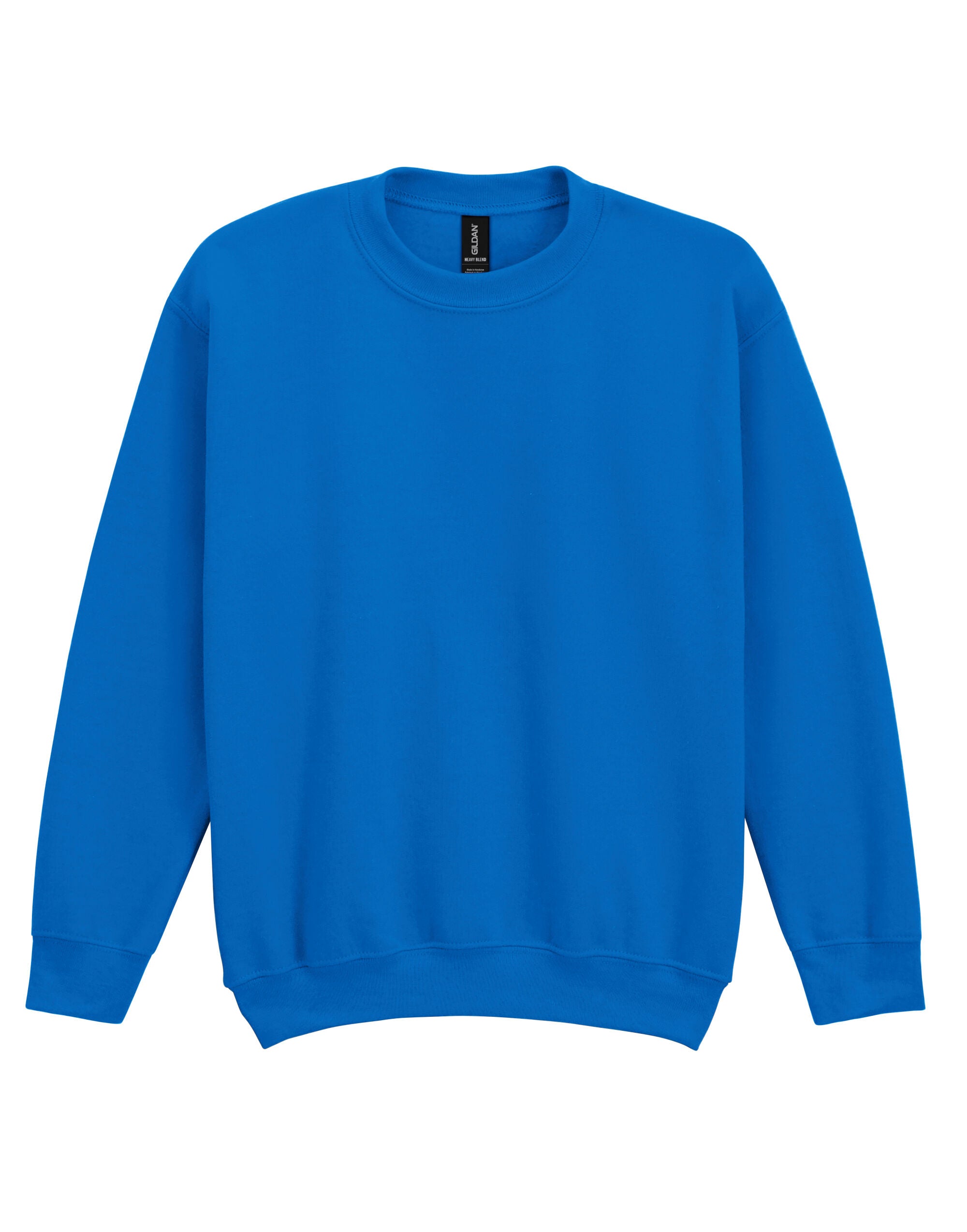 Gildan Heavy Blend Youth Crew Sweatshirt 18000b - Royal - Customisable Sweatshirts