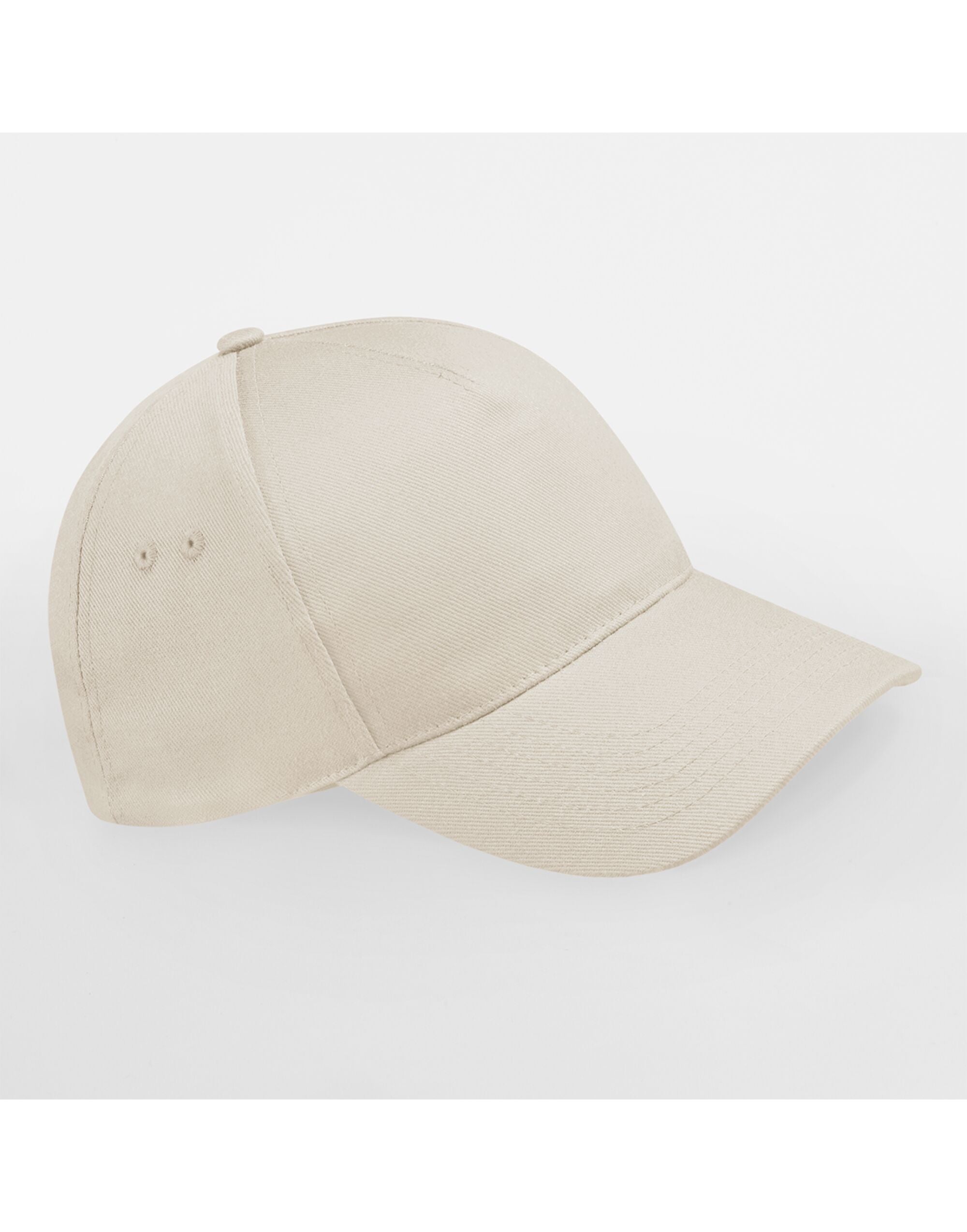 Beechfield Ultimate 5 Panel Cap B15 - Putty O S - Customisable Caps