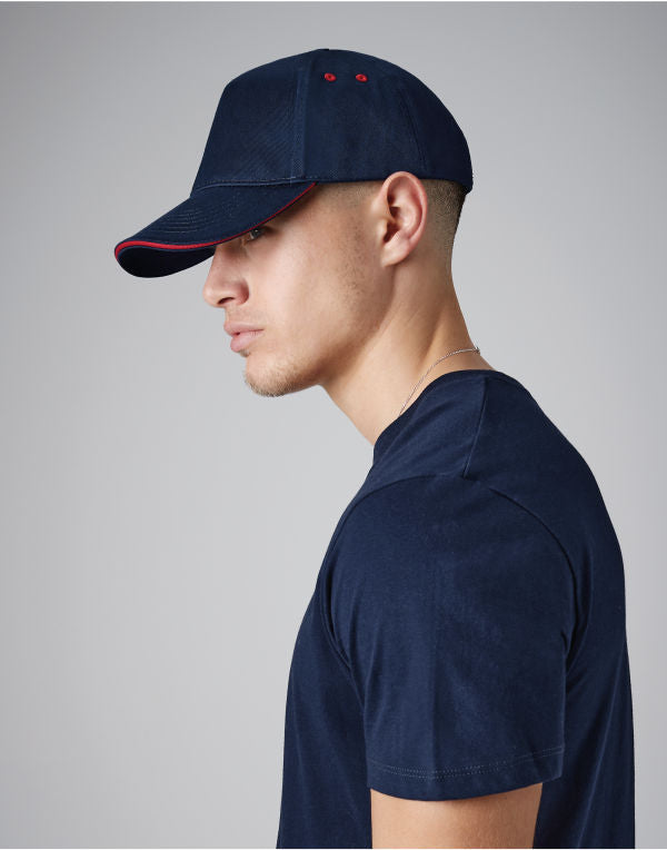 Beechfield Ultimate Sandwich Peak Cap B15C - - Customisable Caps