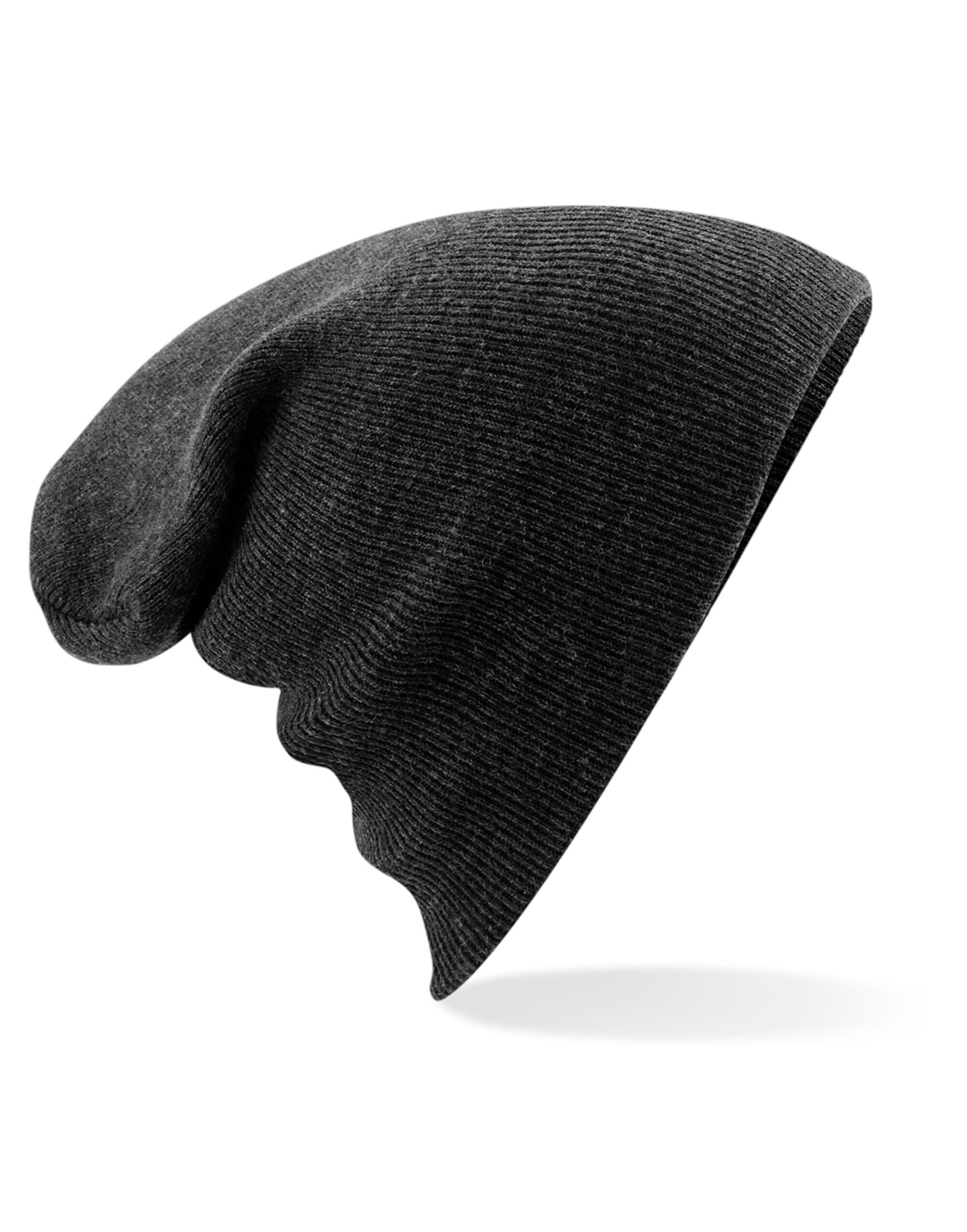 Beechfield Original Cuffed Beanie B45 - Charcoal O S - Customisable Beanies