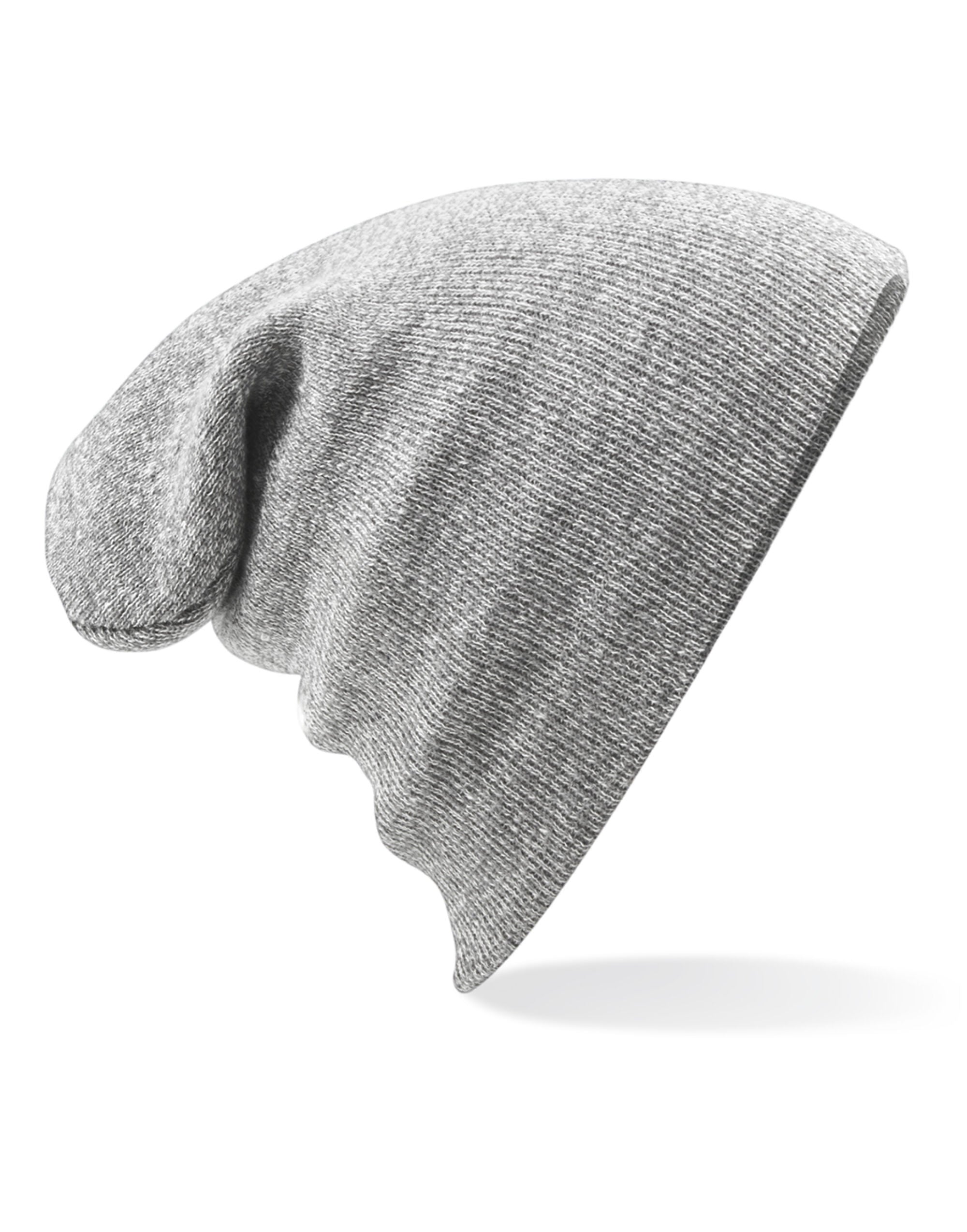 Beechfield Original Cuffed Beanie B45 - Heather Grey O S - Customisable Beanies