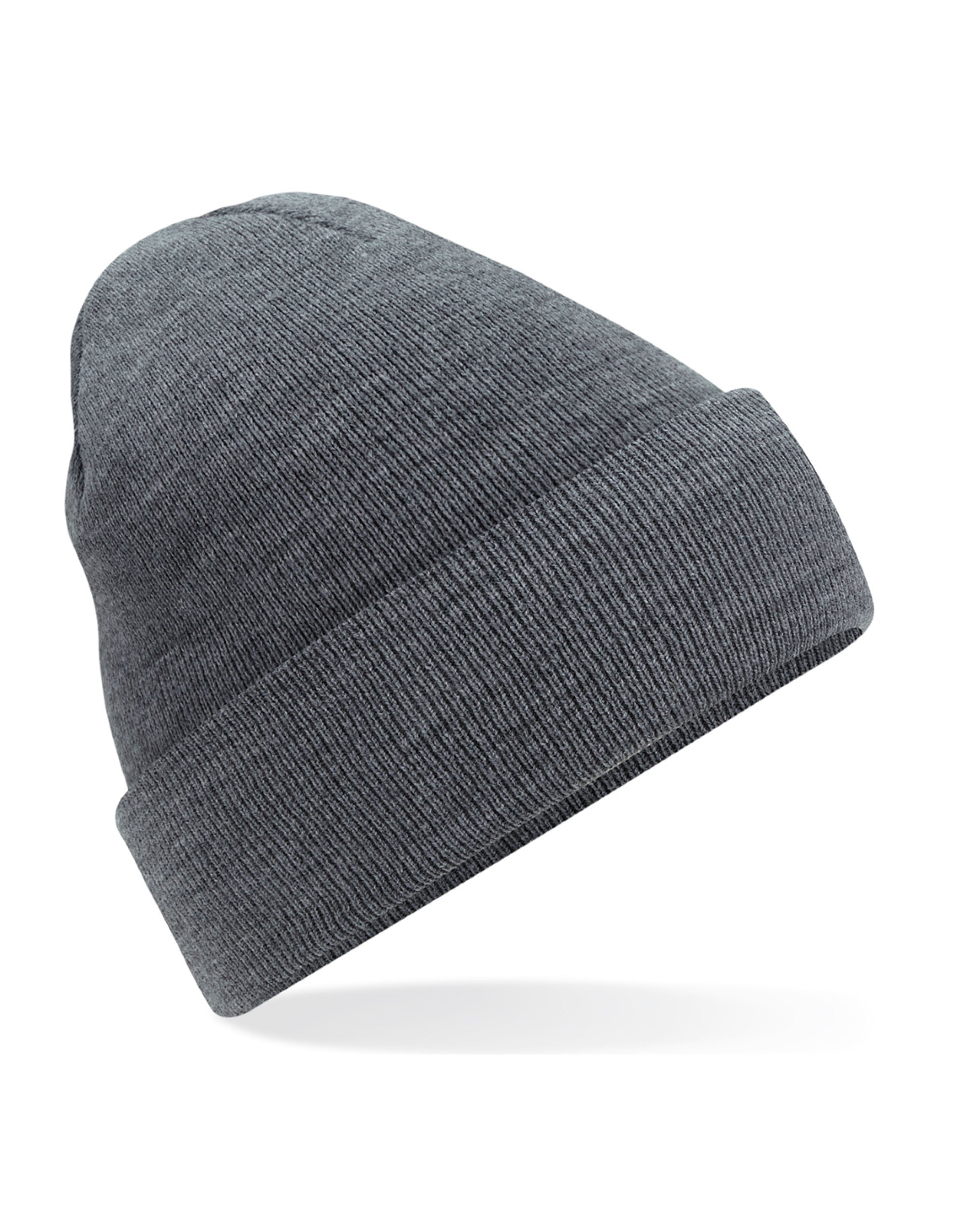 Beechfield Original Cuffed Beanie B45 - Granite O S - Customisable Beanies